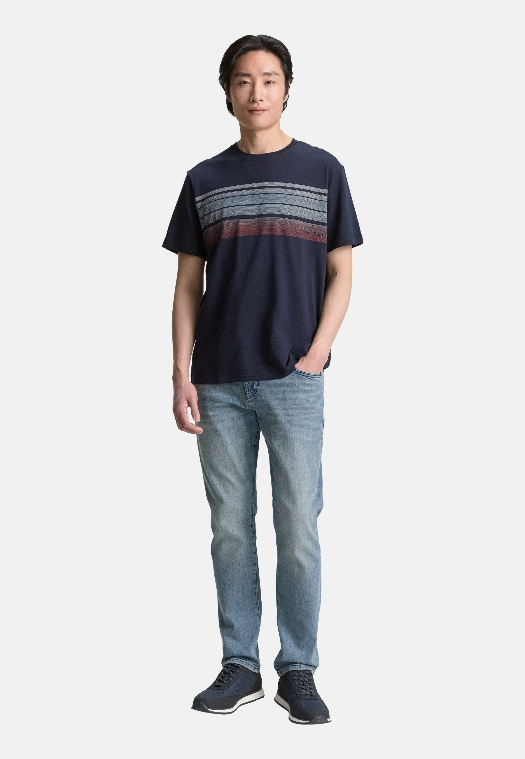 TOM TAILOR T-Shirt T-Shirt Kurzarmshirt (1-tlg., günstig online kaufen
