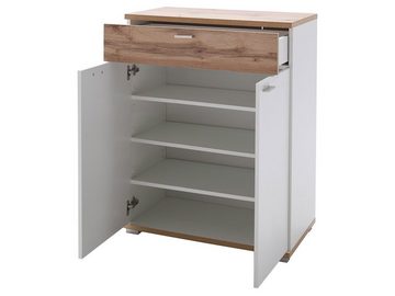 möbelando Schuhschrank Clayborn 74 x 95 x 40 cm (B/H/T)