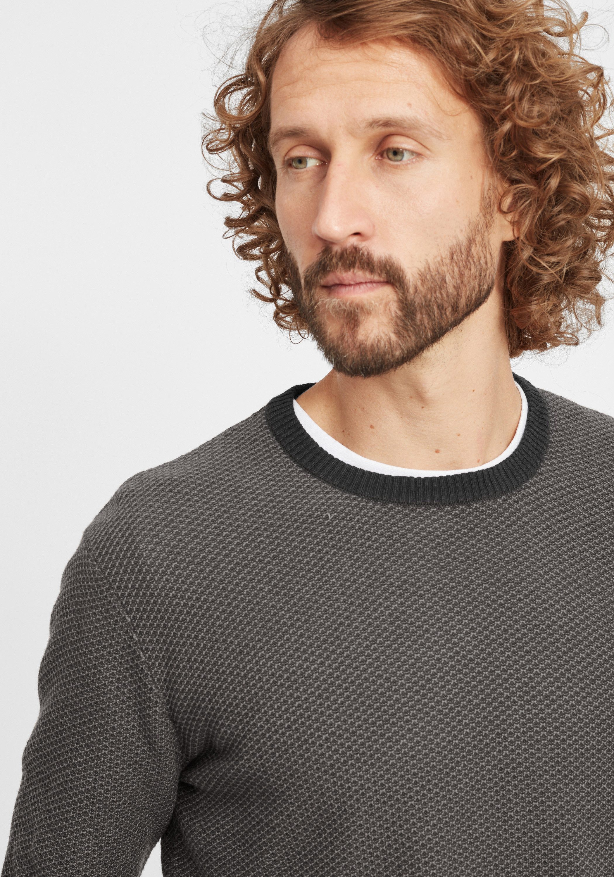 !Solid Strickpullover SDDumon Strickpulli aus Feinstrick