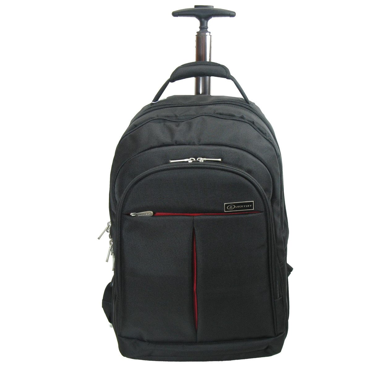 Platinet Kofferrucksack LuckySky, Rucksack und Trolley mit Rollen und Teleskopgriff