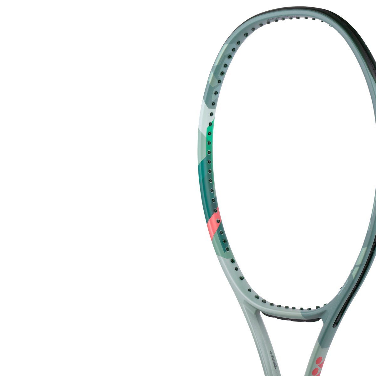 Yonex Tennisschläger Percept 97in/320g/Turnier olivegrün - unbesaitet