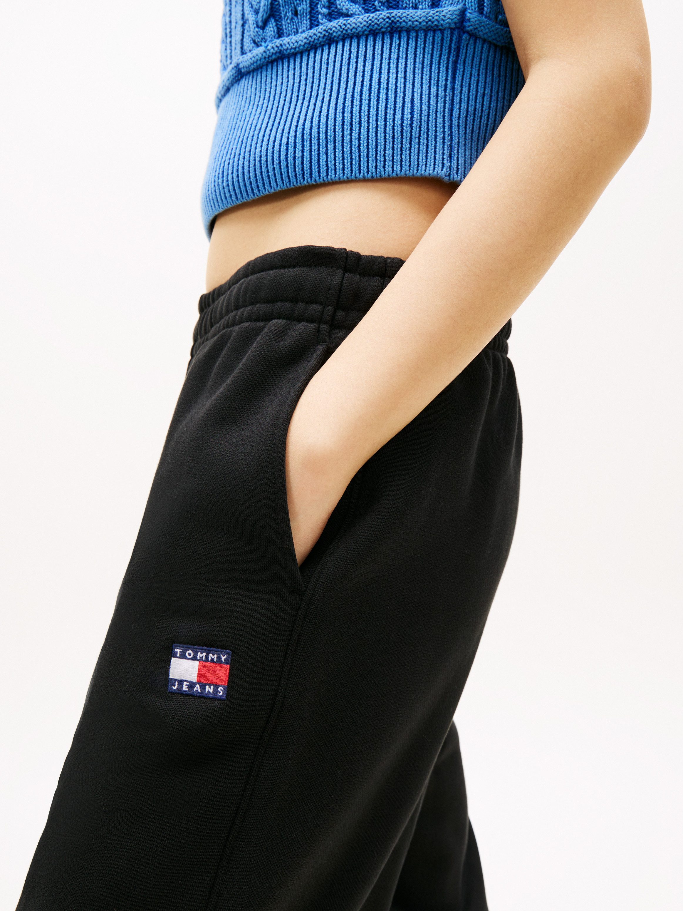 Tommy Jeans Sweathose TJW BADGE SWEATPANT Baumwolle, Badge