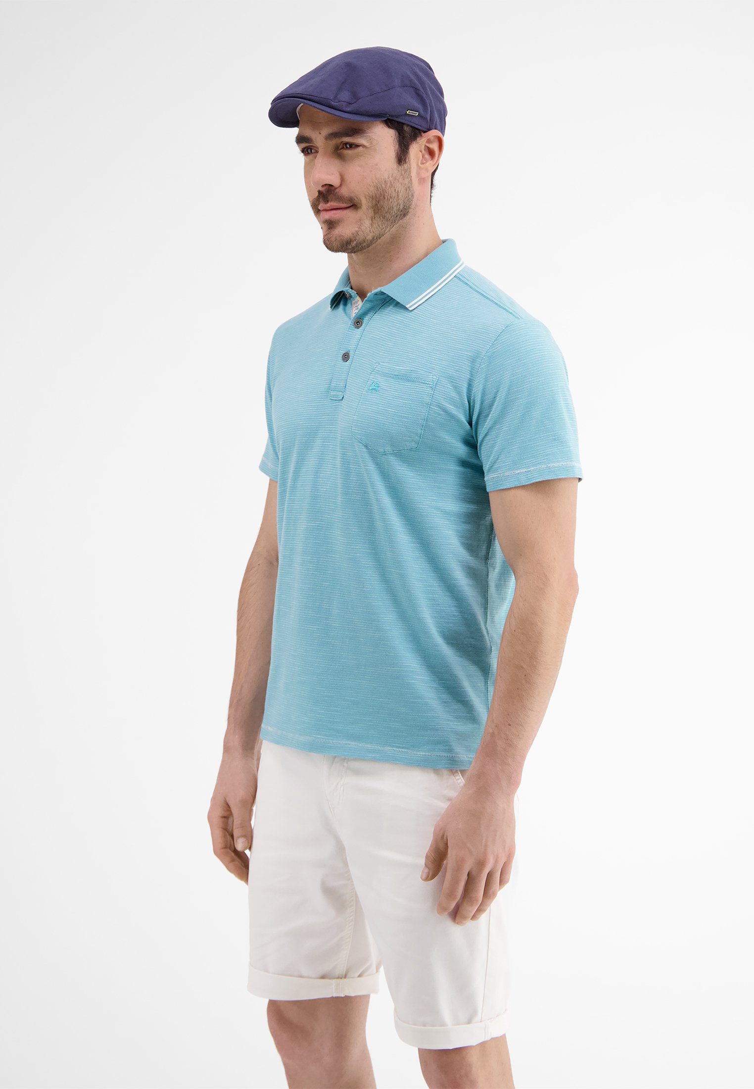 LERROS Poloshirt Poloshirt mit Finelinerstreifen