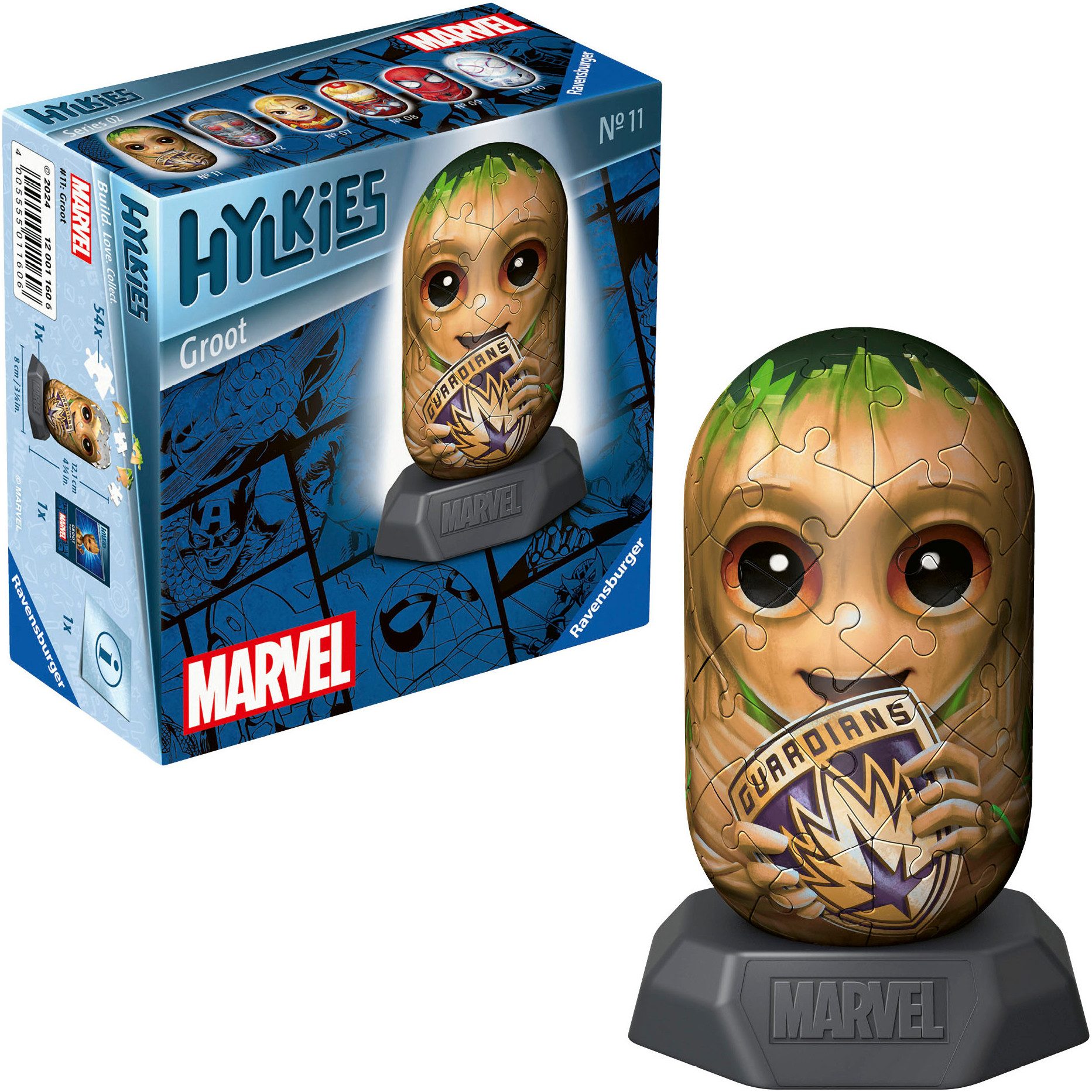 Ravensburger 3D-Puzzle Marvel Heroes, Hylkies Sammelfigur günstig online kaufen