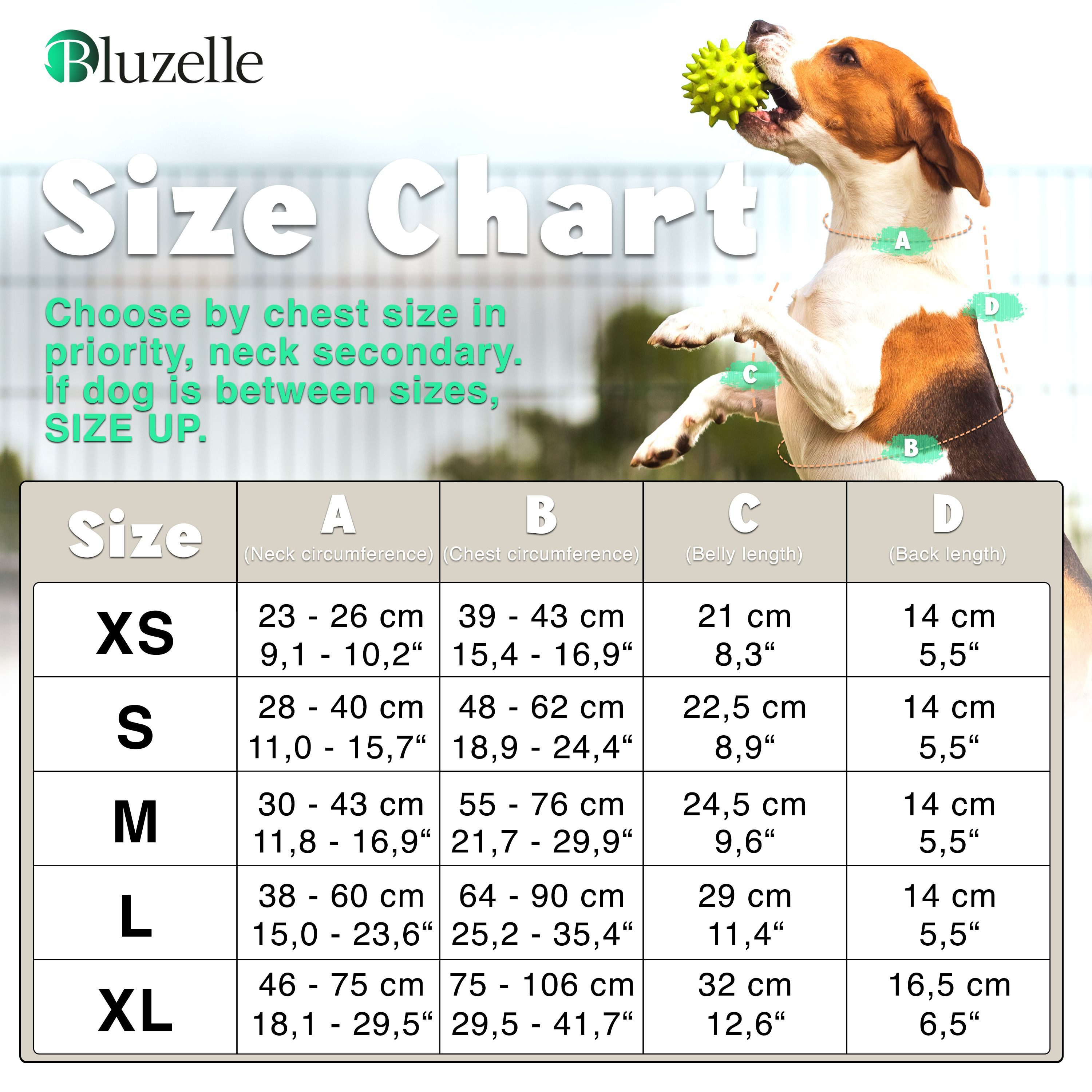 Bluzelle Hunde-Sicherheitsgeschirr Hundegeschirr mit Tasche / kleine Hunde S / Anti-Zug Reflektierend, Polyester, Nylon, EVA Schaumstoff, Zugstopp Hundeweste Brustgeschirr mit Griff / Atmungsaktiv, Gepolstert