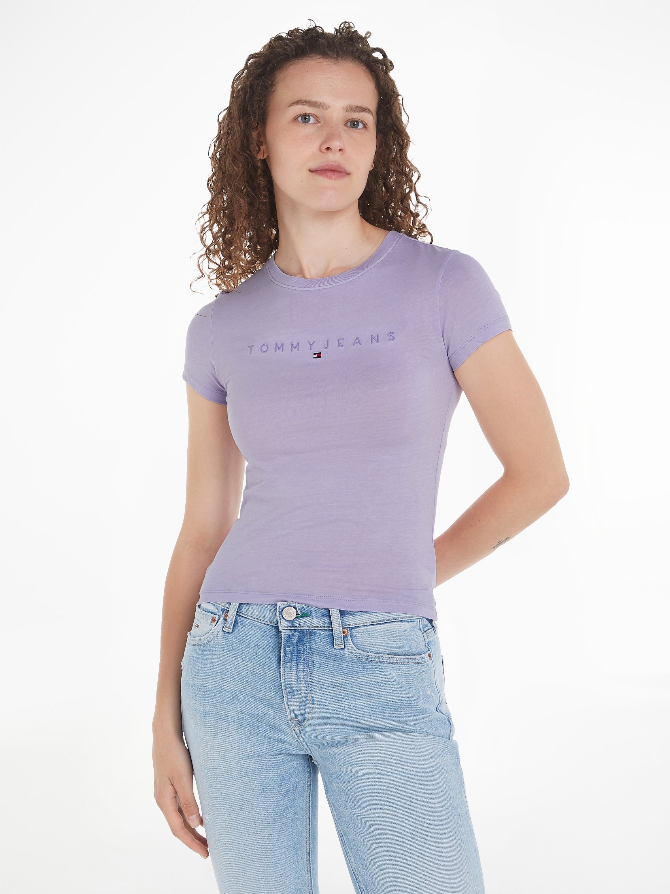Tommy Jeans Rundhalsshirt TJW SLIM TONAL günstig online kaufen