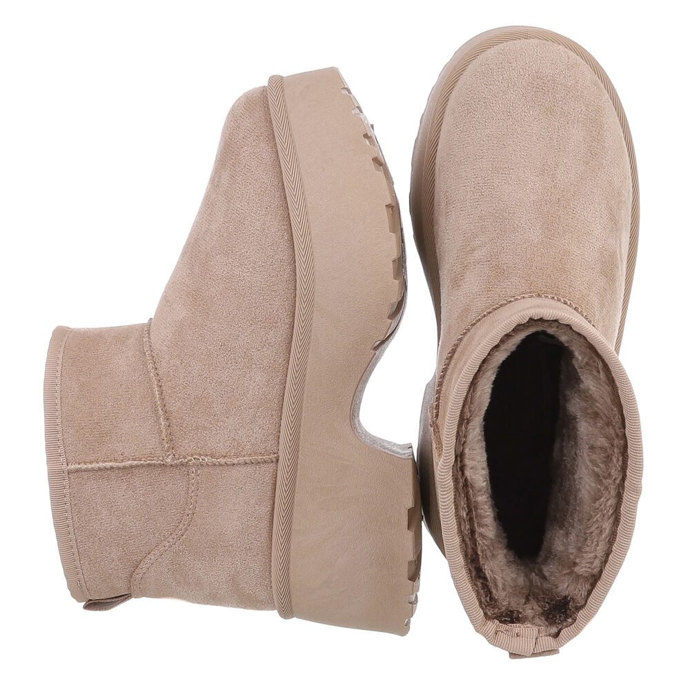 Ital-Design Plattform Ankle Boots für Damen – Stilvoll & Bequem Snowboots ( günstig online kaufen