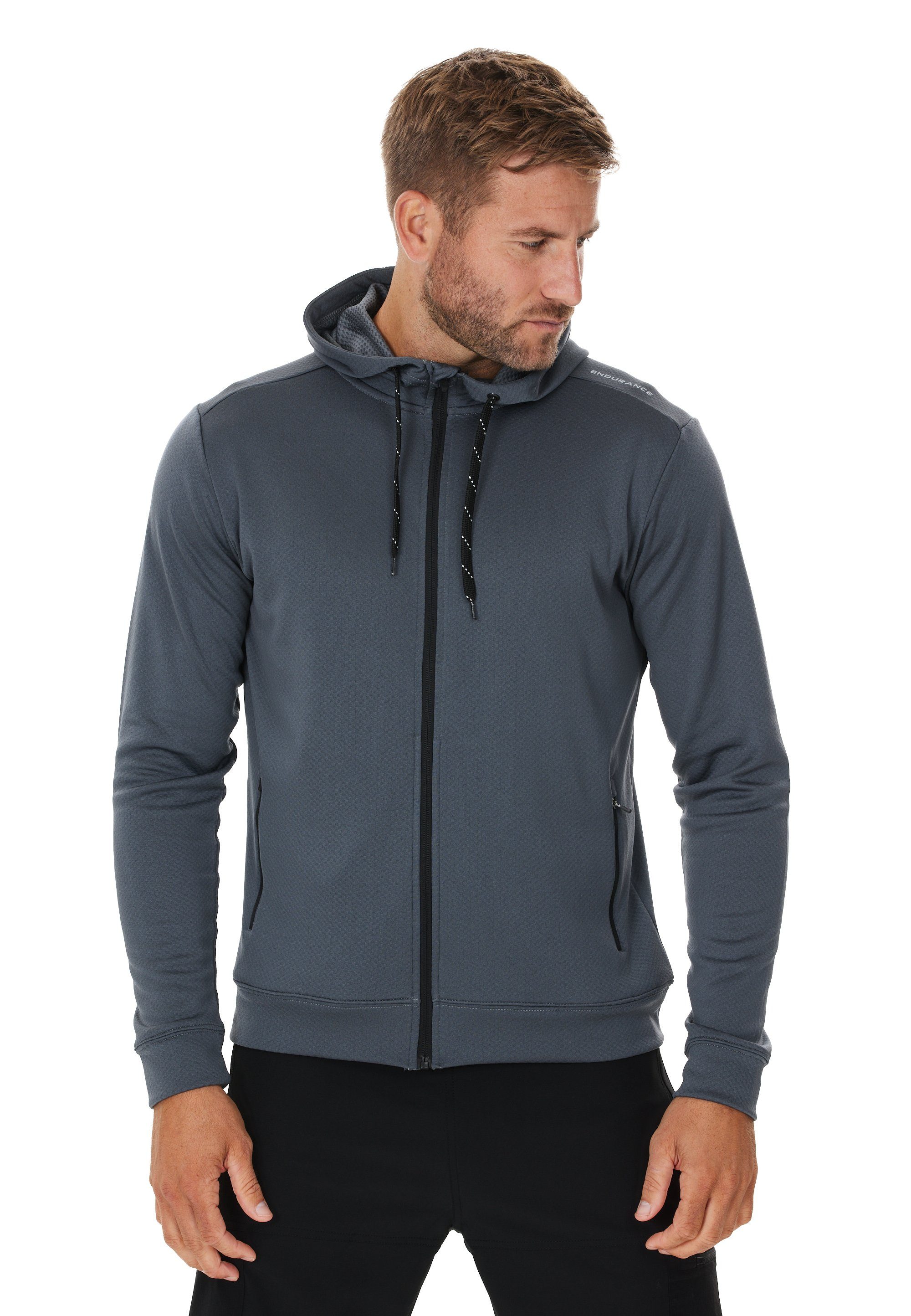 dezentem von Dänemark Herren Kapuzenjacke ENDURANCE mit aus für ENDURANCE Sweatshirt Logoprint, Coole Dereff