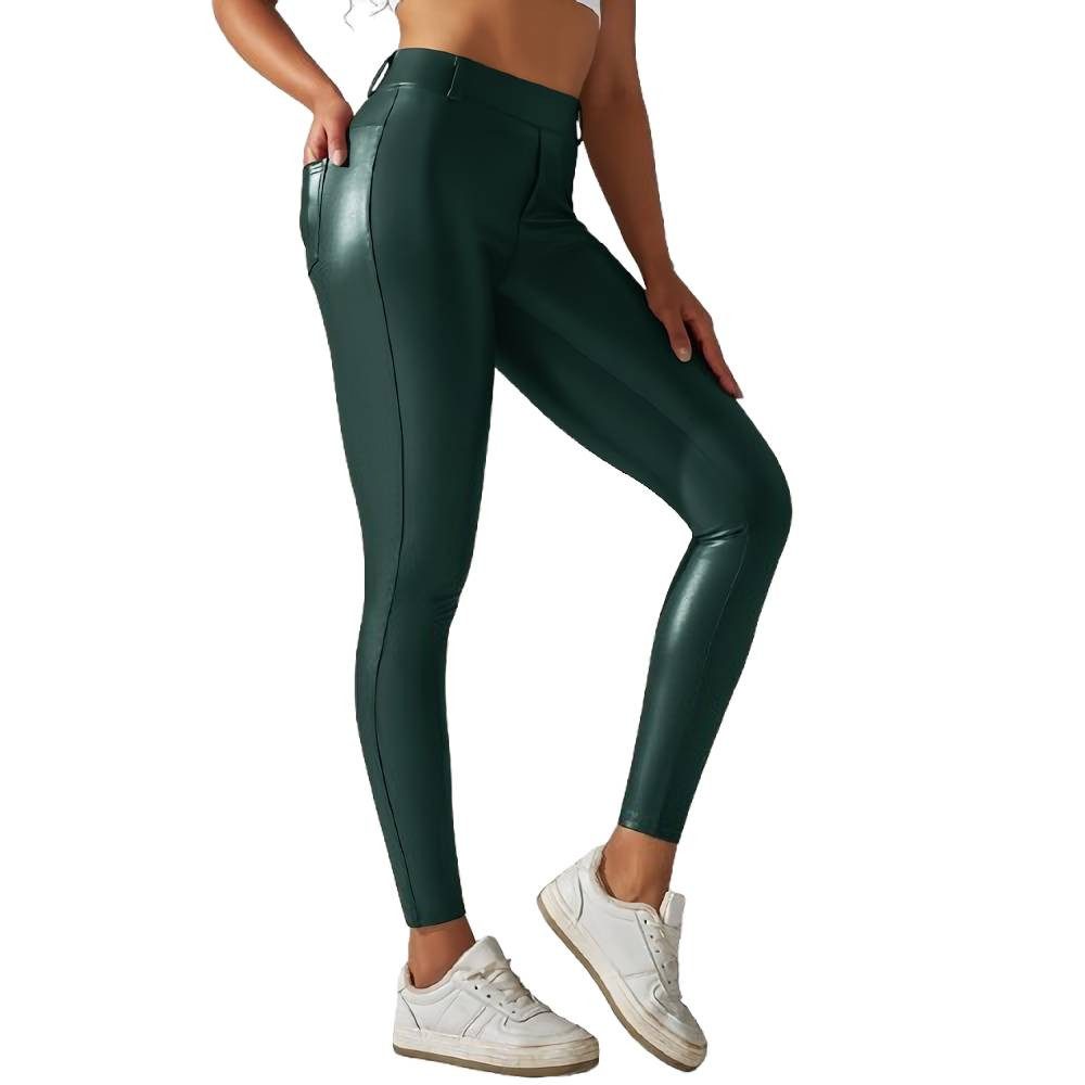 Blusmart Leggings Frauen Skinny Lederhose (Hohe günstig online kaufen