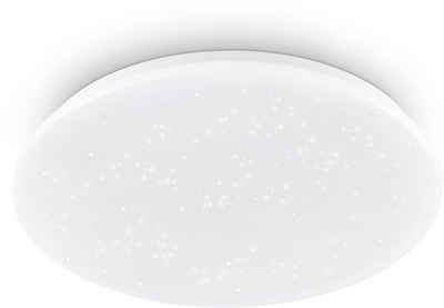 EGLO LED Deckenleuchte »POGLIOLA-S«, Sternenhimmel, Kristalleffekt, Modern, Deckenlampe Ø 50cm