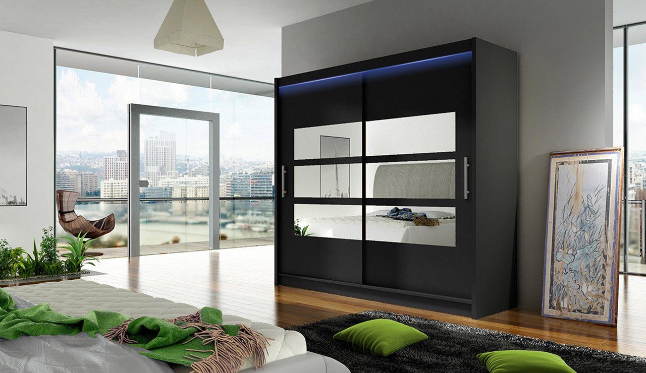 MIRJAN24 Kleiderschrank London III 180 (mit günstig online kaufen