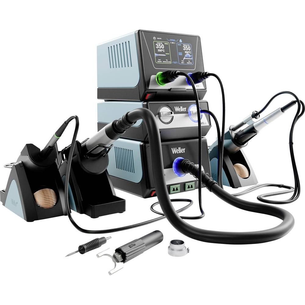 Weller Lötkolben WXS 2031 WXHotAir Advanced Set Heißluftstation digital 1270 W 50 - 600