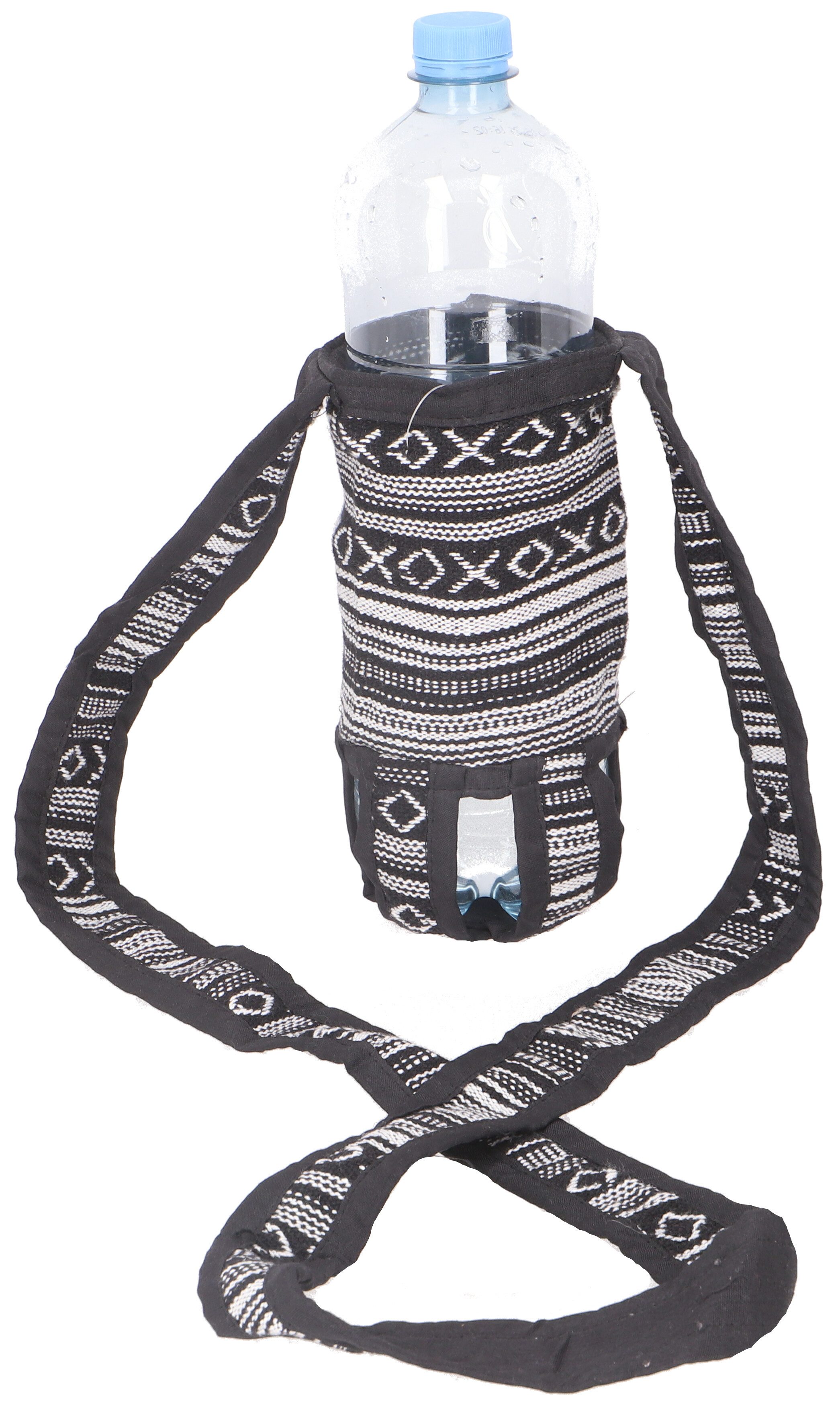 Guru-Shop Schultertasche Wasserflaschen Tasche, Flaschenhalter Ethno -..