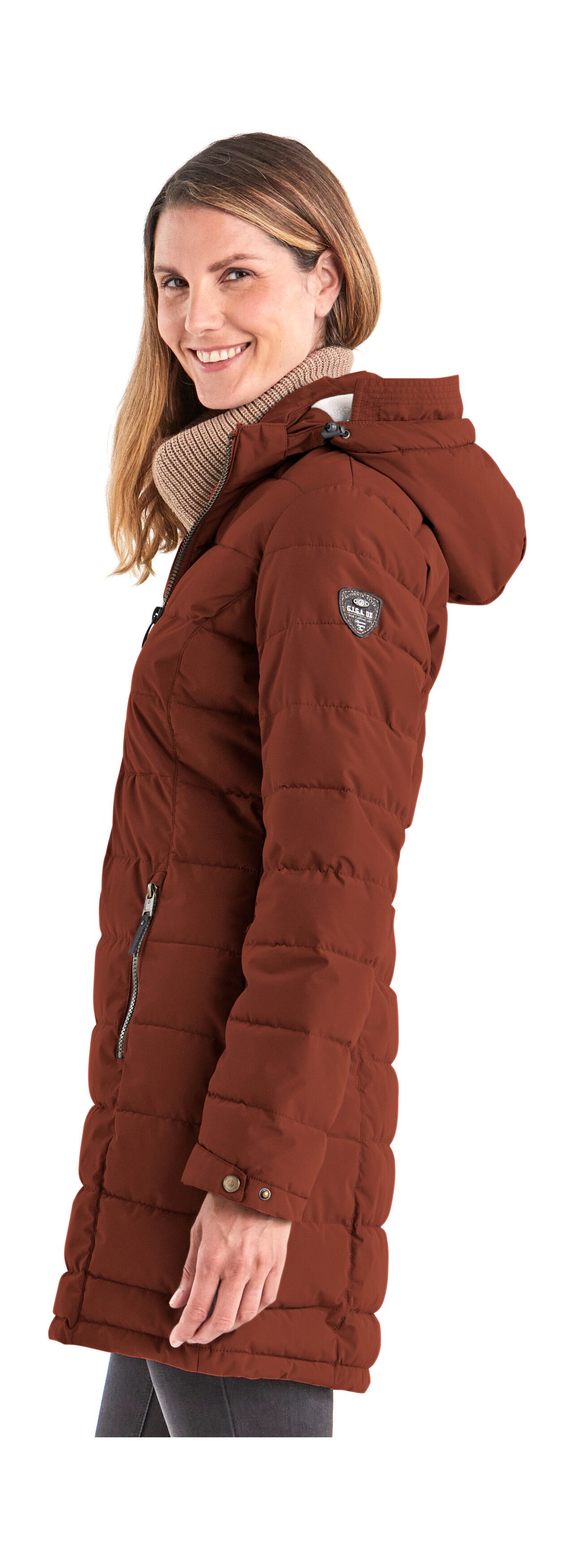 G.I.G.A. DX by killtec Steppmantel GW 13 WMN QLTD PRK Wasserabweisender, winddichter Steppparka mit urbanem Look