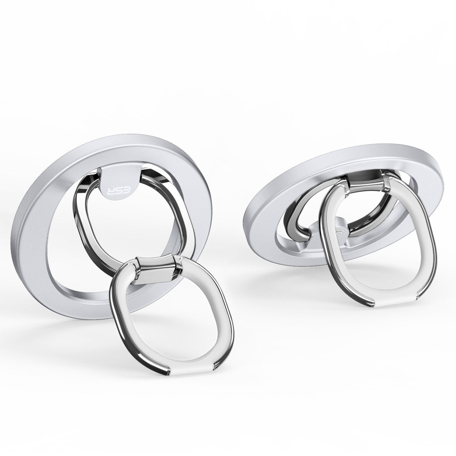 ESR Handy-Halterung HaloLock Ring Stand, (2 Wege Ständer, Liegt Flach)