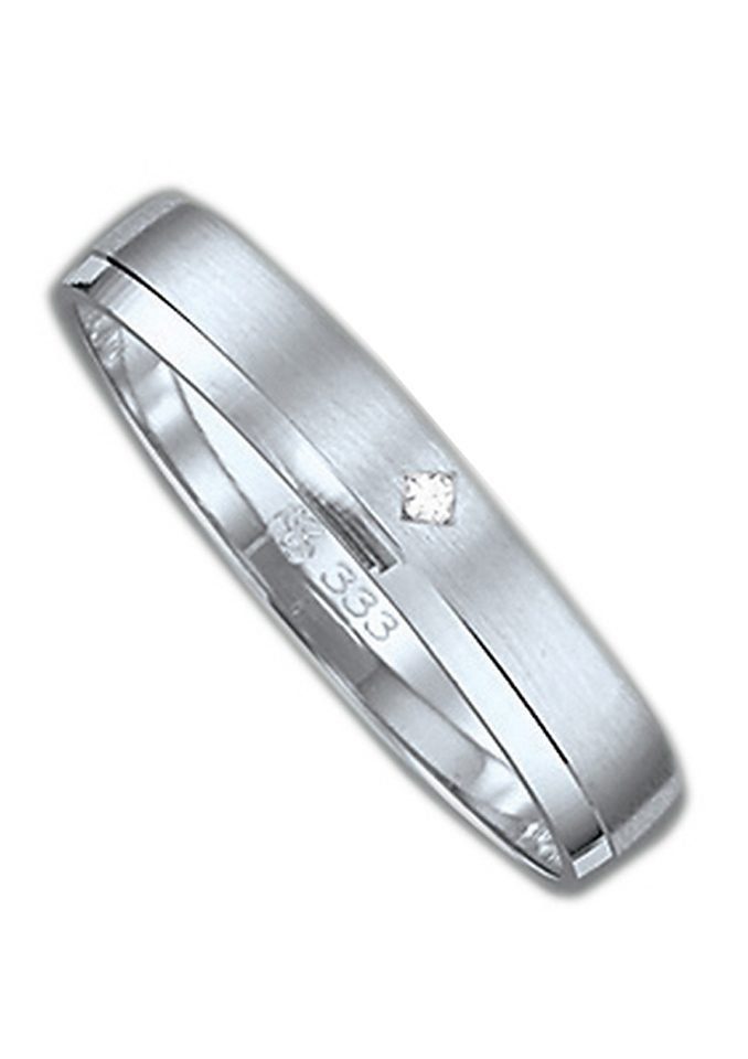 Firetti Trauring Schmuck Geschenk Gold 375 Hochzeit Ehering Trauring "LIEBE", Made in Germany, wahlweise mit oder ohne Brillant