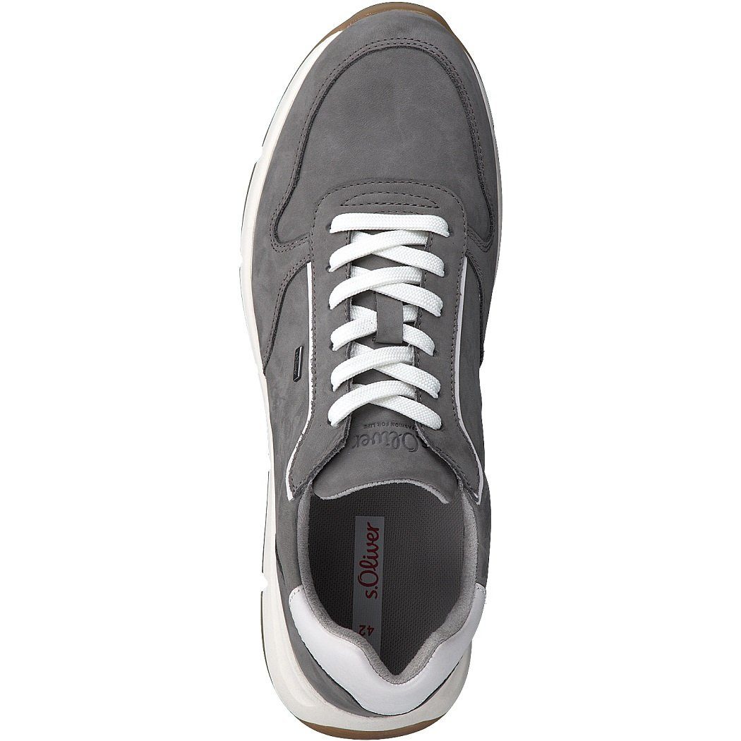 s.Oliver 5-13619-28-200 - Leder - grau Herren Sneaker