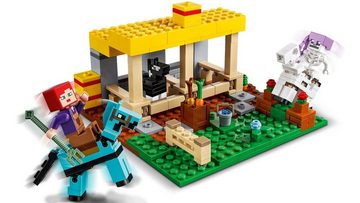 LEGO® Konstruktions-Spielset Minecraft™ 21171 Der Pferdestall, (241 St)