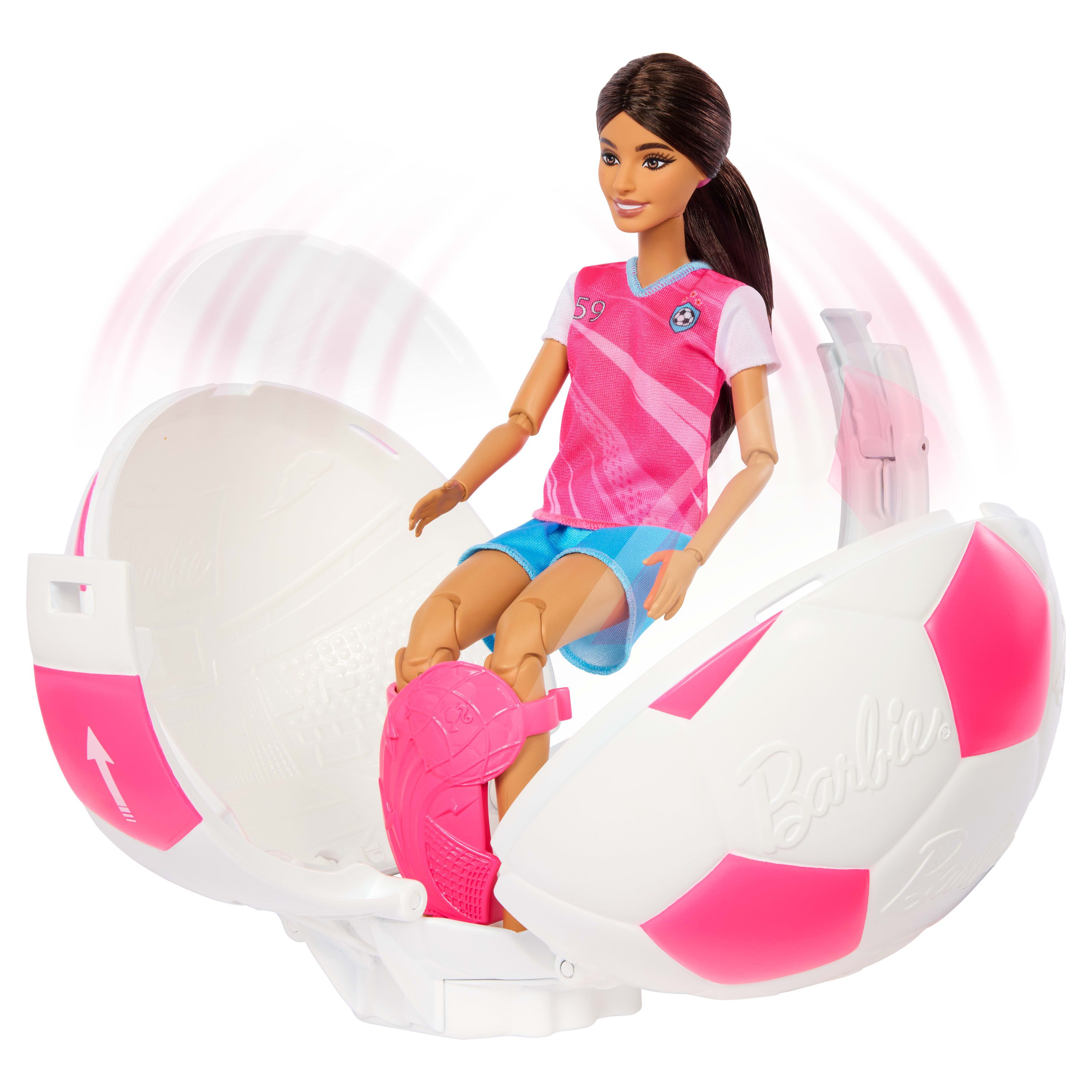Barbie Anziehpuppe Team Barbie Roll & Reveal, Barbie