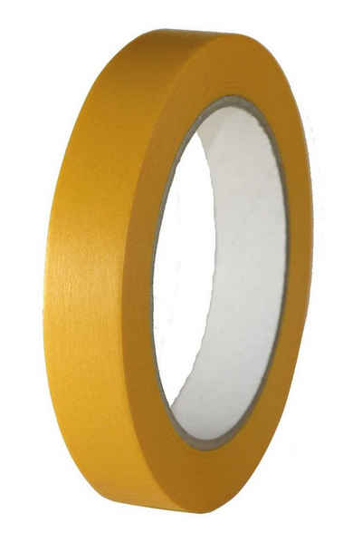 varivendo Kreppband Maler Goldband 19mm x 50m (Rolle, 1-St., Goldband) Kreppband Malerklebeband Malerkrepp