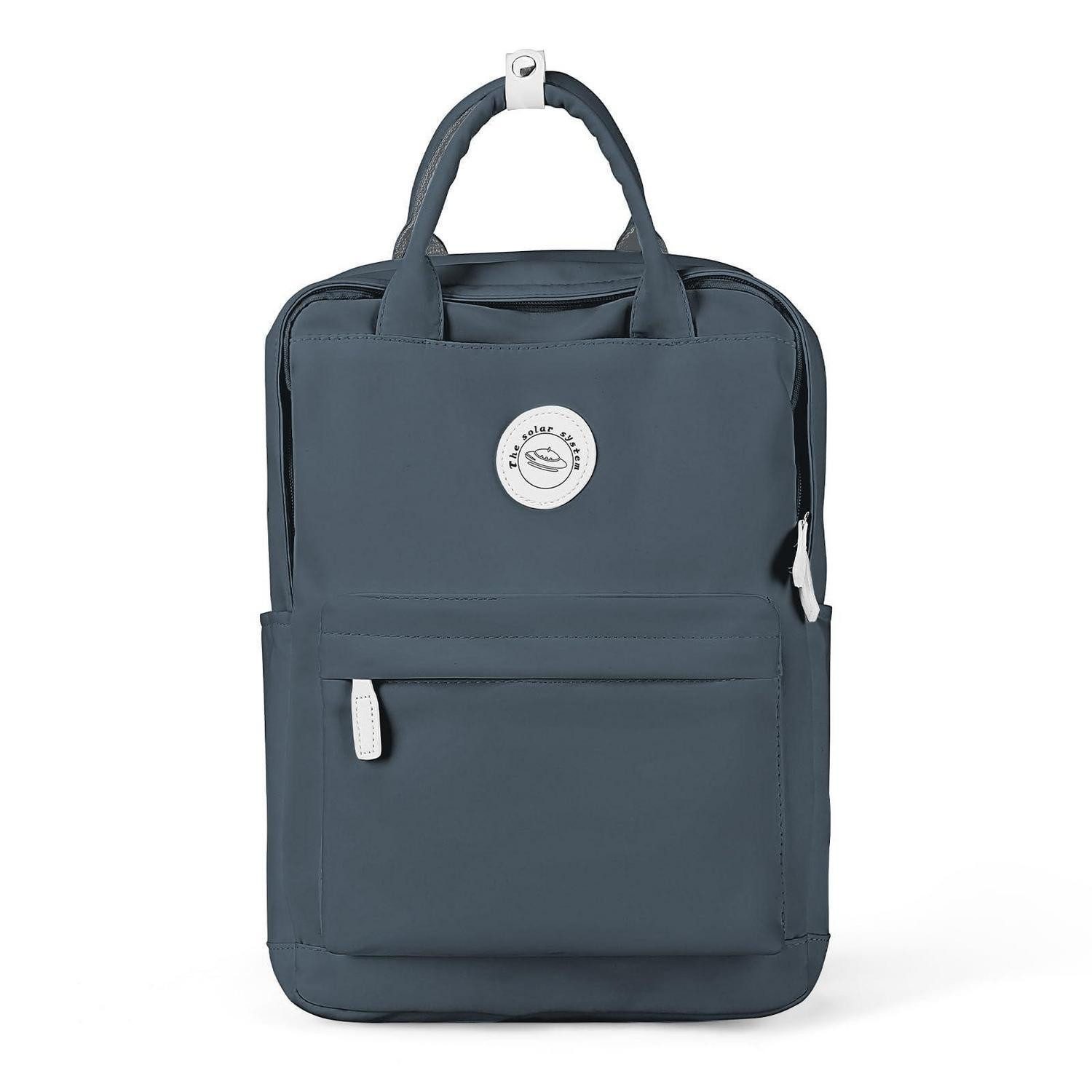 LuxusKollektion Schulrucksack Rucksack Mädchen Teenager Jungen Schulrucksack 14 Zoll Dunkelgrau