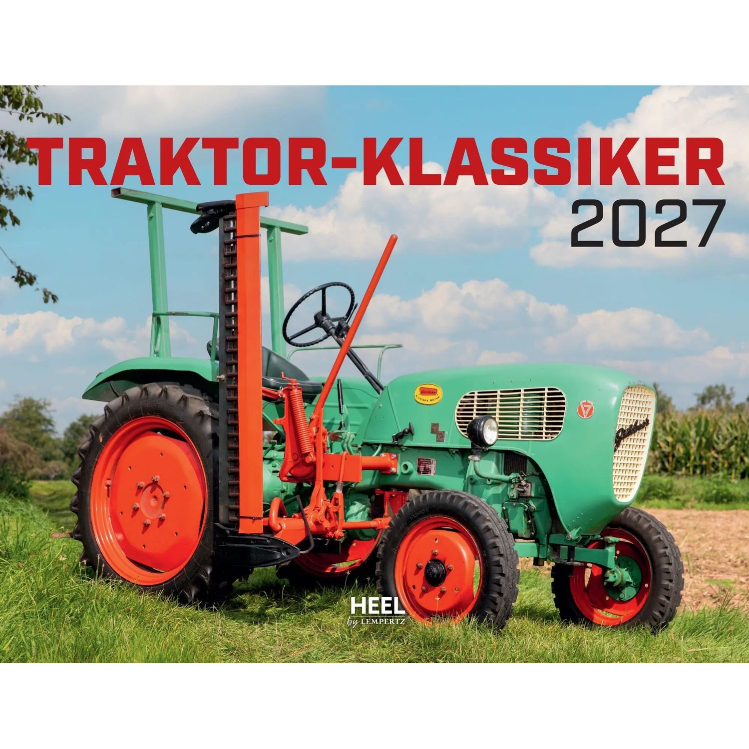 Edition Lempertz Wandkalender Traktor Klassiker 2027 - Eintragkalender