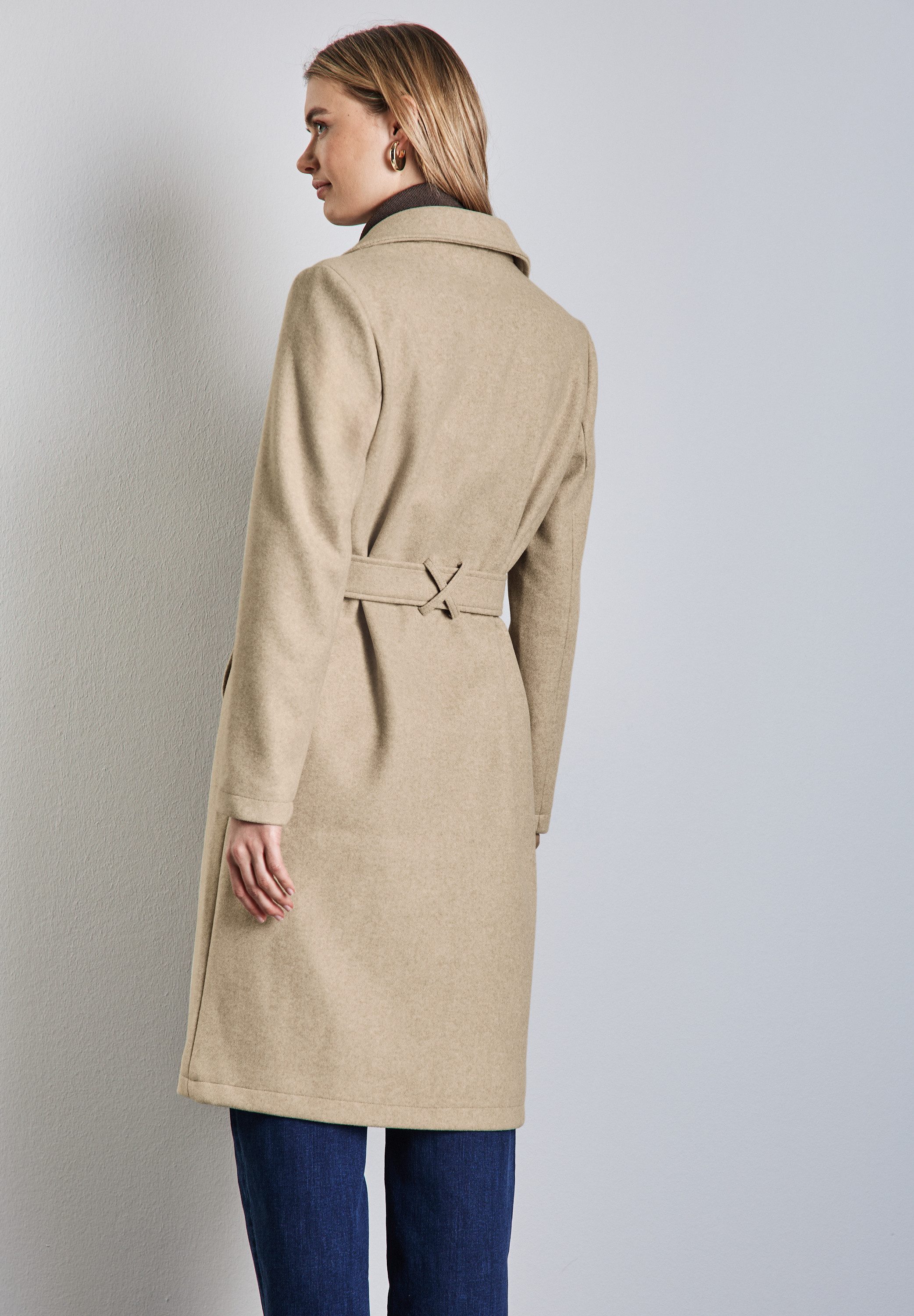 STREET ONE Kurzjacke mit Gürtel zum Taillieren günstig online kaufen