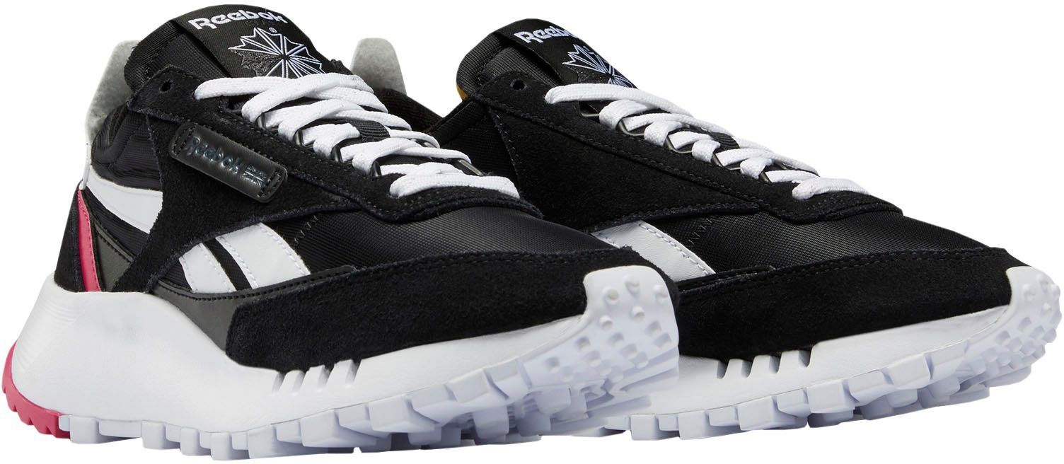 reebok classic legacy vintage trainers in triple black