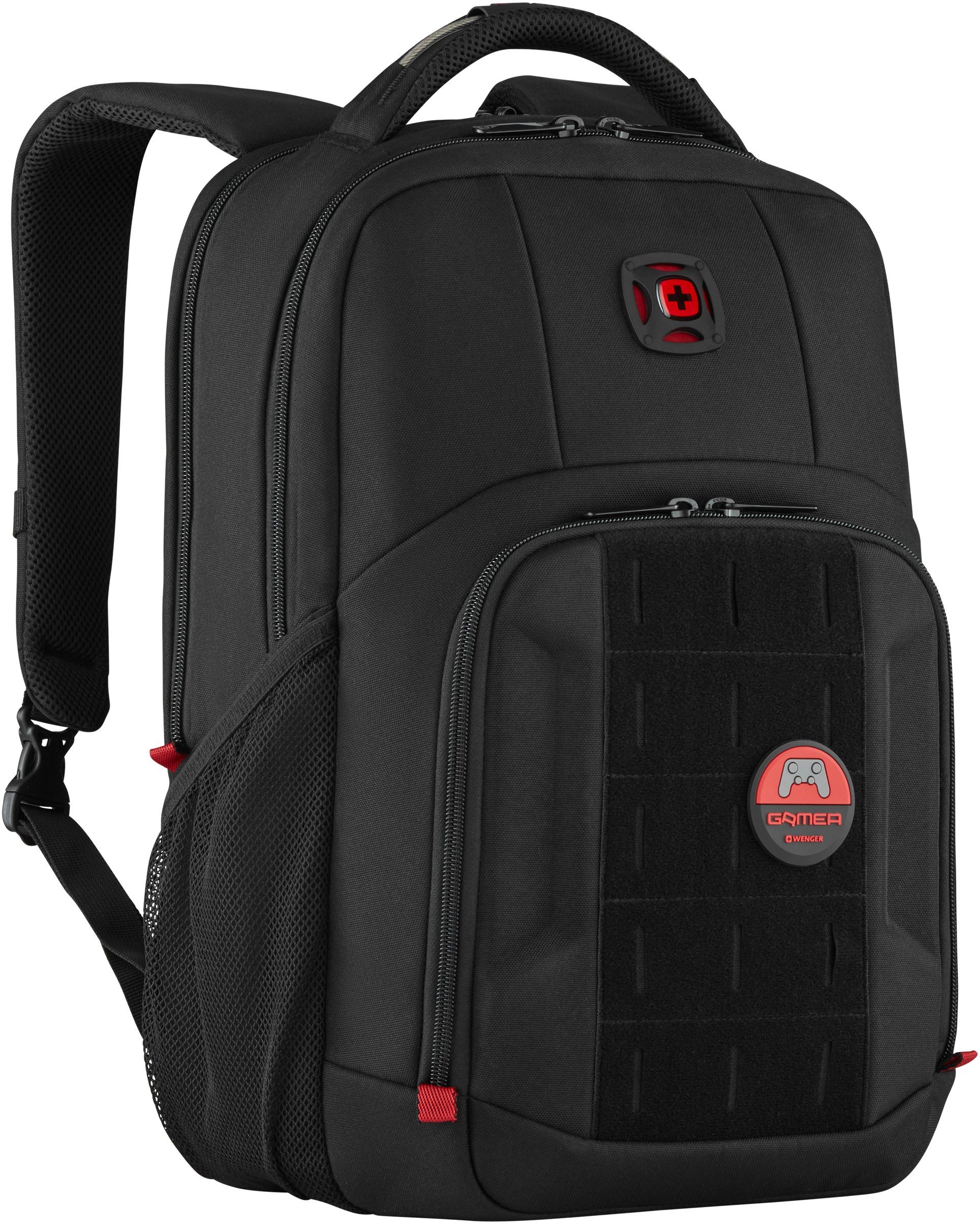 Wenger Laptoprucksack PlayerMode Zoll schwarz, 15,6 bis für Laptops Zoll, 15,6 Gaming-Laptop-Rucksack