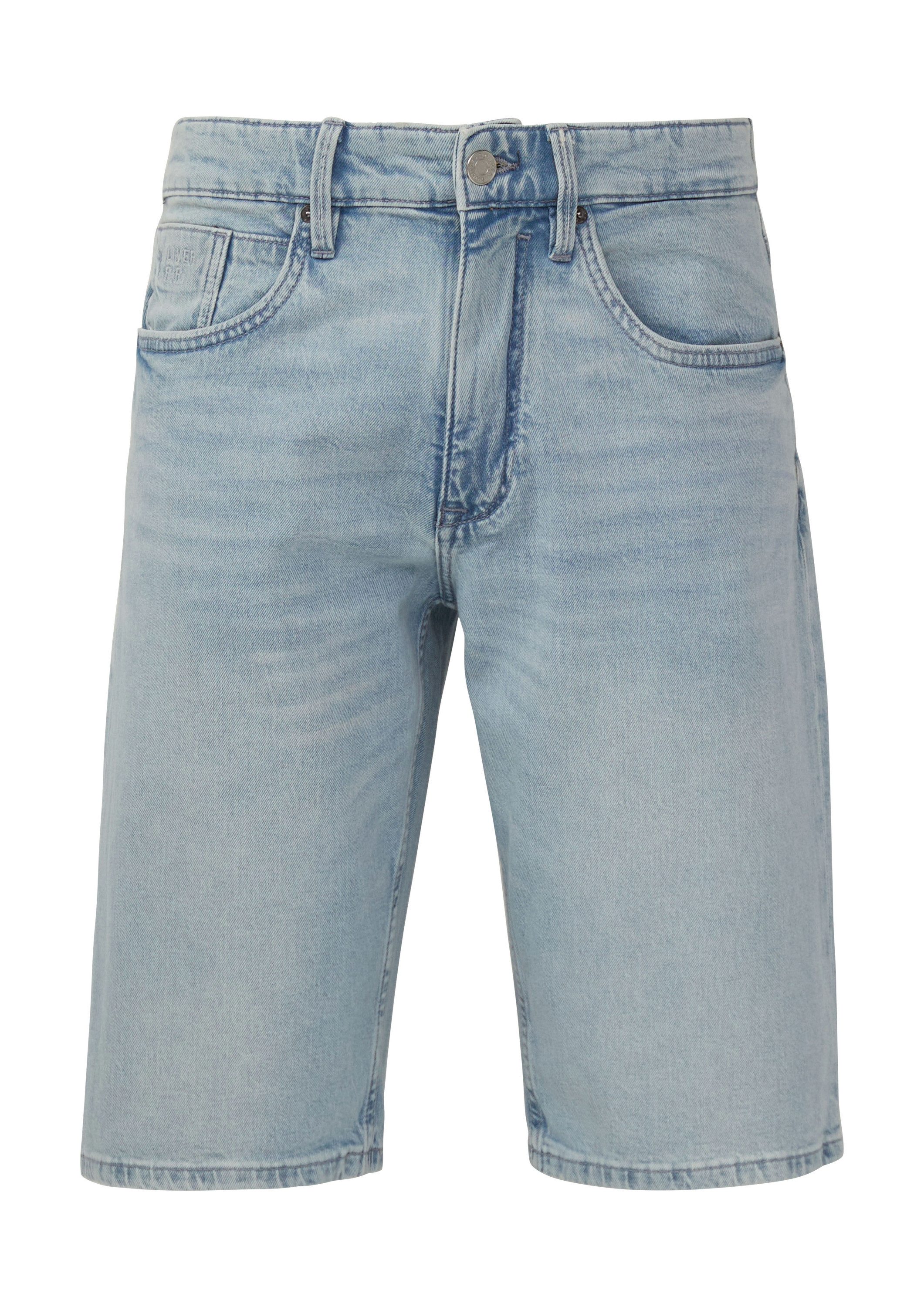s.Oliver Jeansshorts Jeans-Hose Jeans-Shorts / Regular Fit / Mid Rise / Wide Leg