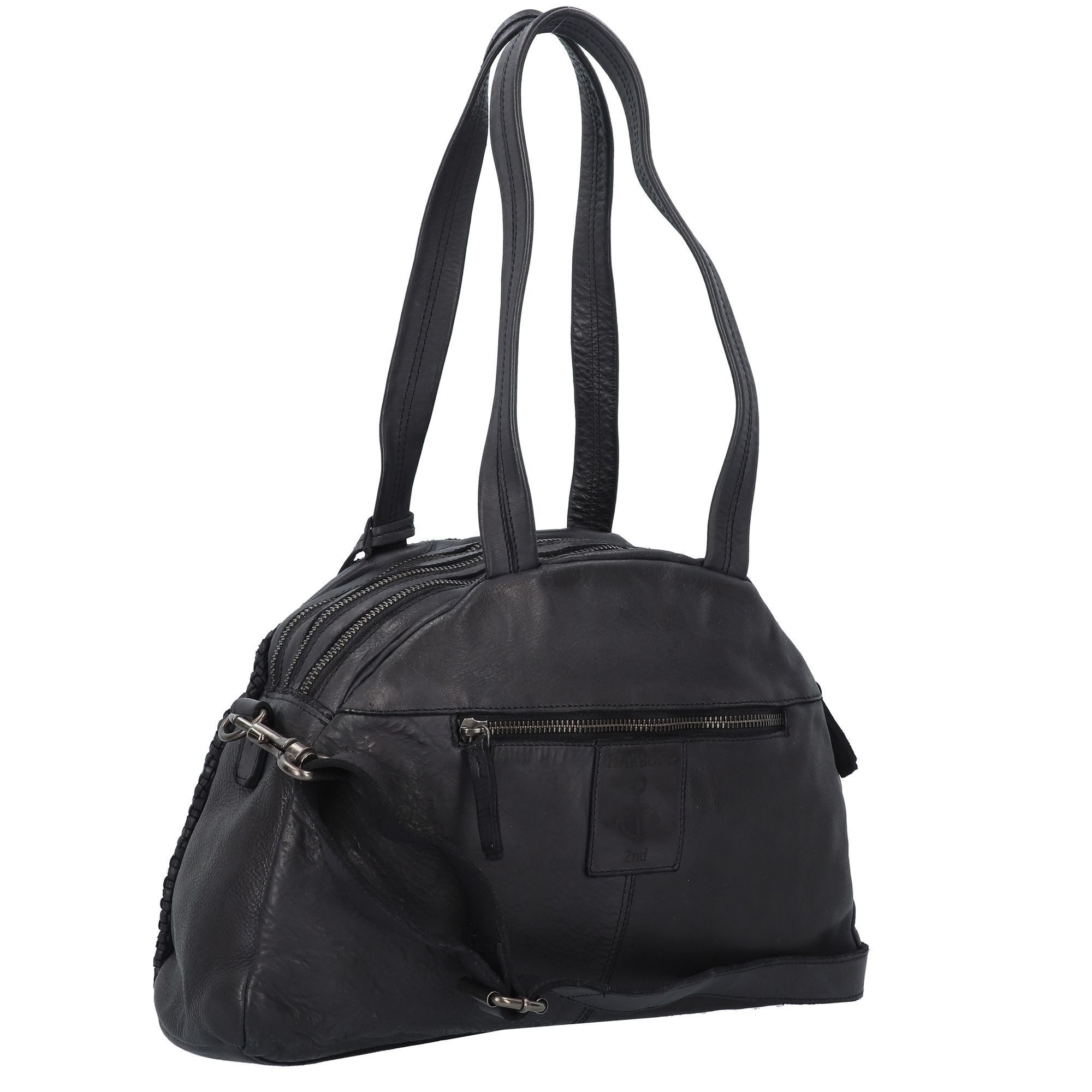 HARBOUR 2nd Schultertasche Soft Weaving, Leder günstig online kaufen