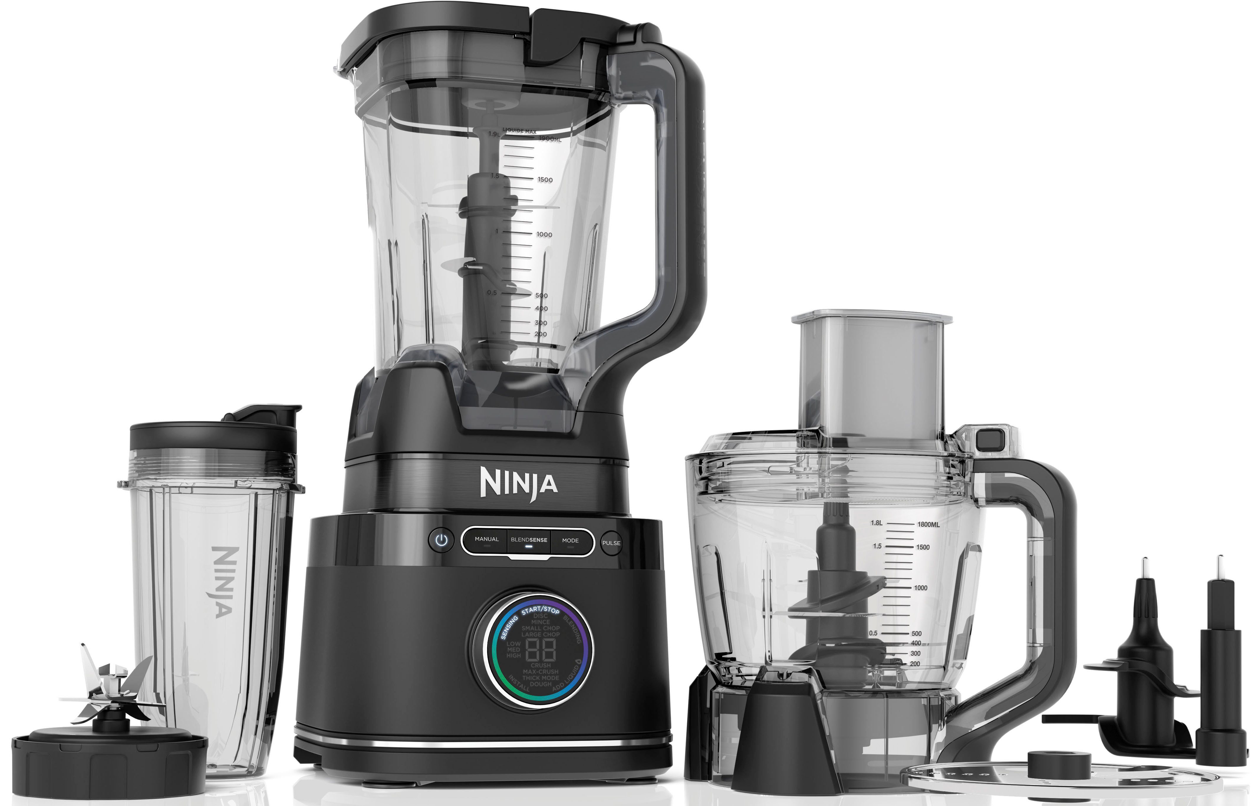 NINJA Standmixer Detect Power Mixer & Processor Pro TB401EU, 1200 W