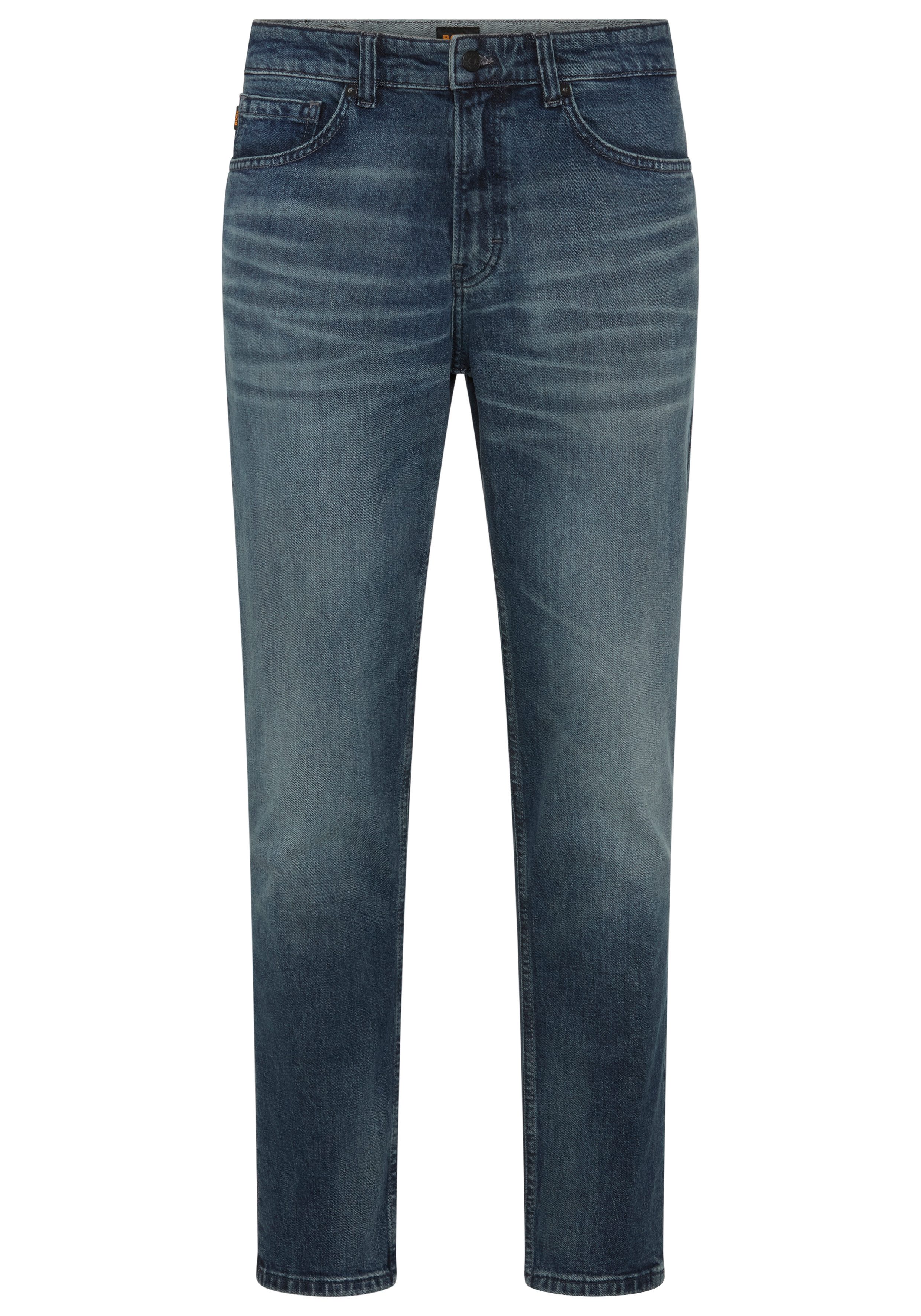 BOSS ORANGE Tapered-fit-Jeans ONYX-5 BO mit normaler Leibhöhe, Comfort-Stretch-Denim