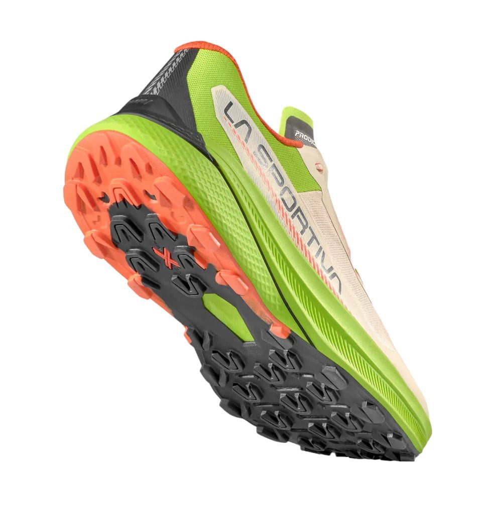 La Sportiva Trail-Laufschuhe Prodigio beige/grün Herren Wanderschuh
