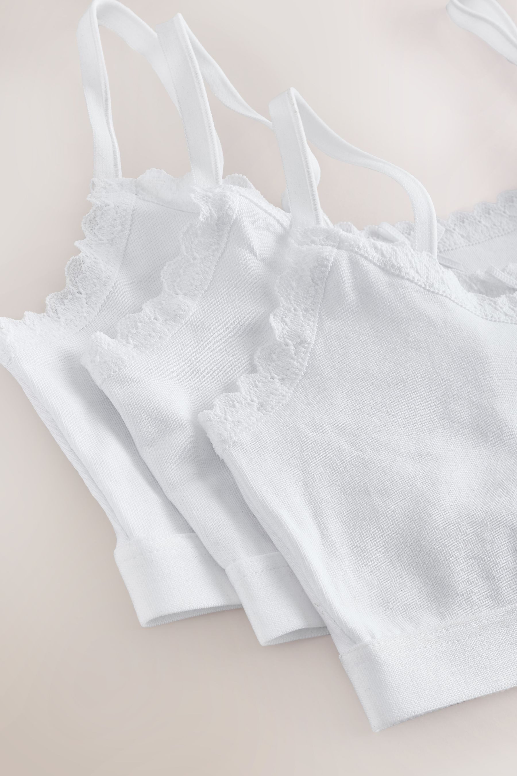 Next Crop-Top 3er-Pack verkürzte Trägertops (3-tlg)
