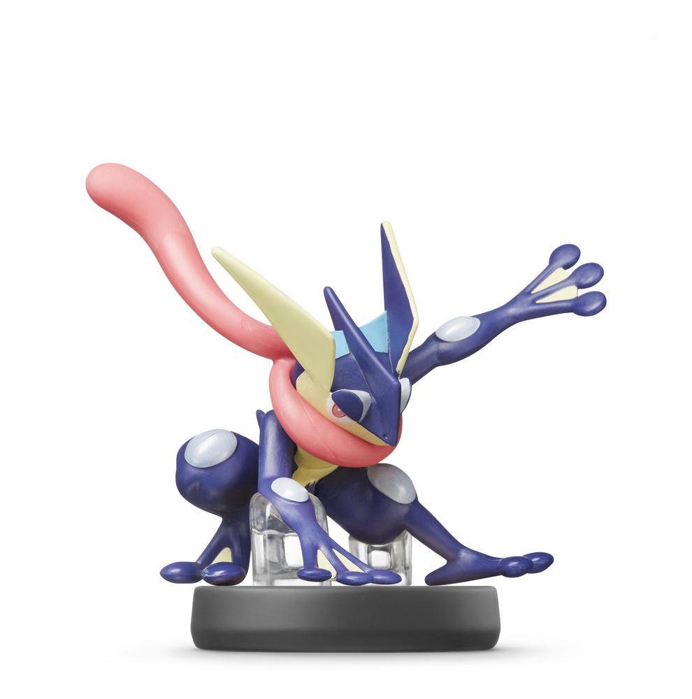 Nintendo Sammelfigur amiibo Quajutsu (Greninja Amphinobi) No 36 Super Smash Bros Collection (amiibo Figur, 1 St., digitale Inhalte), NFC Funktion