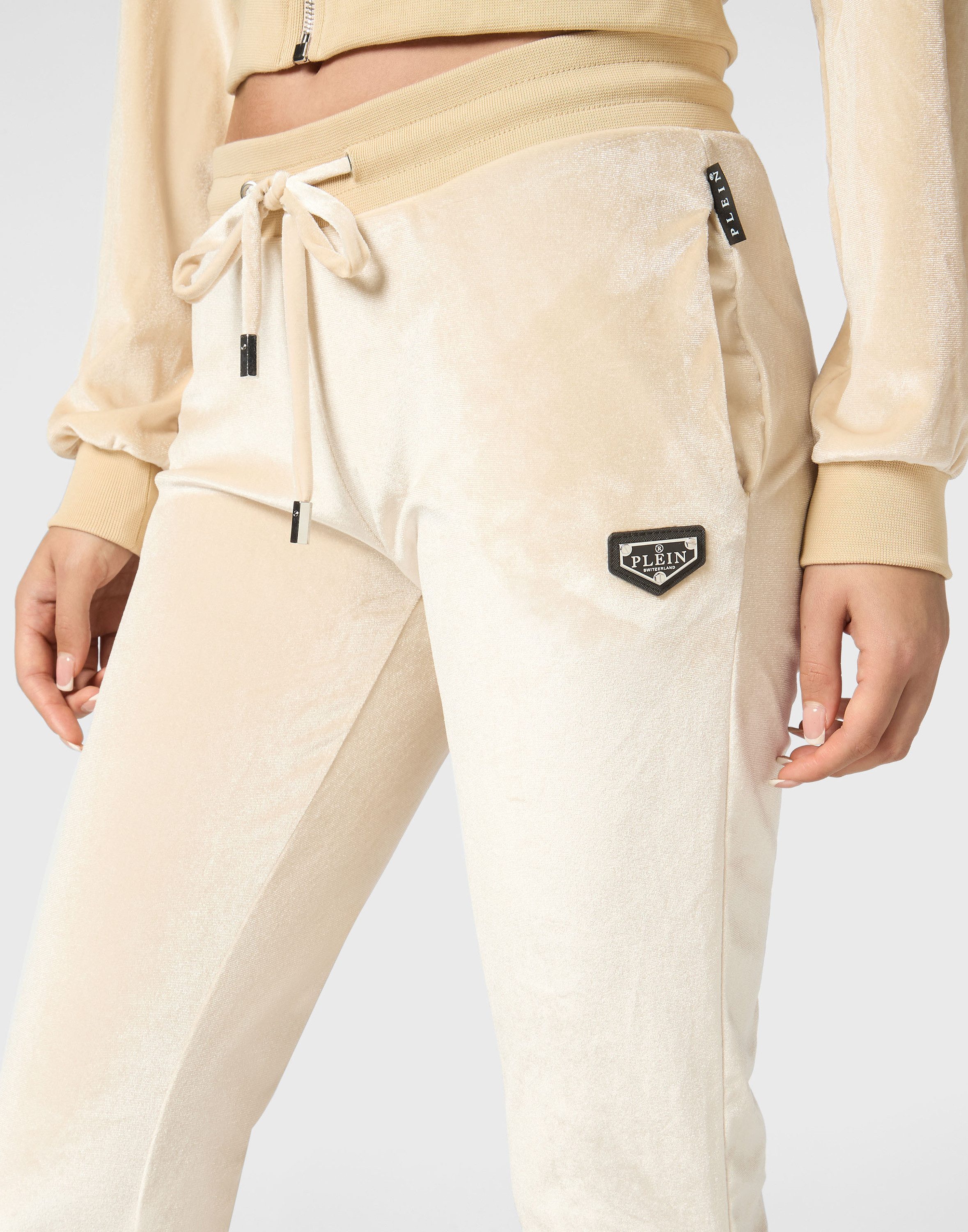 PHILIPP PLEIN Jogginghose Skull Mit Schmucksteinen