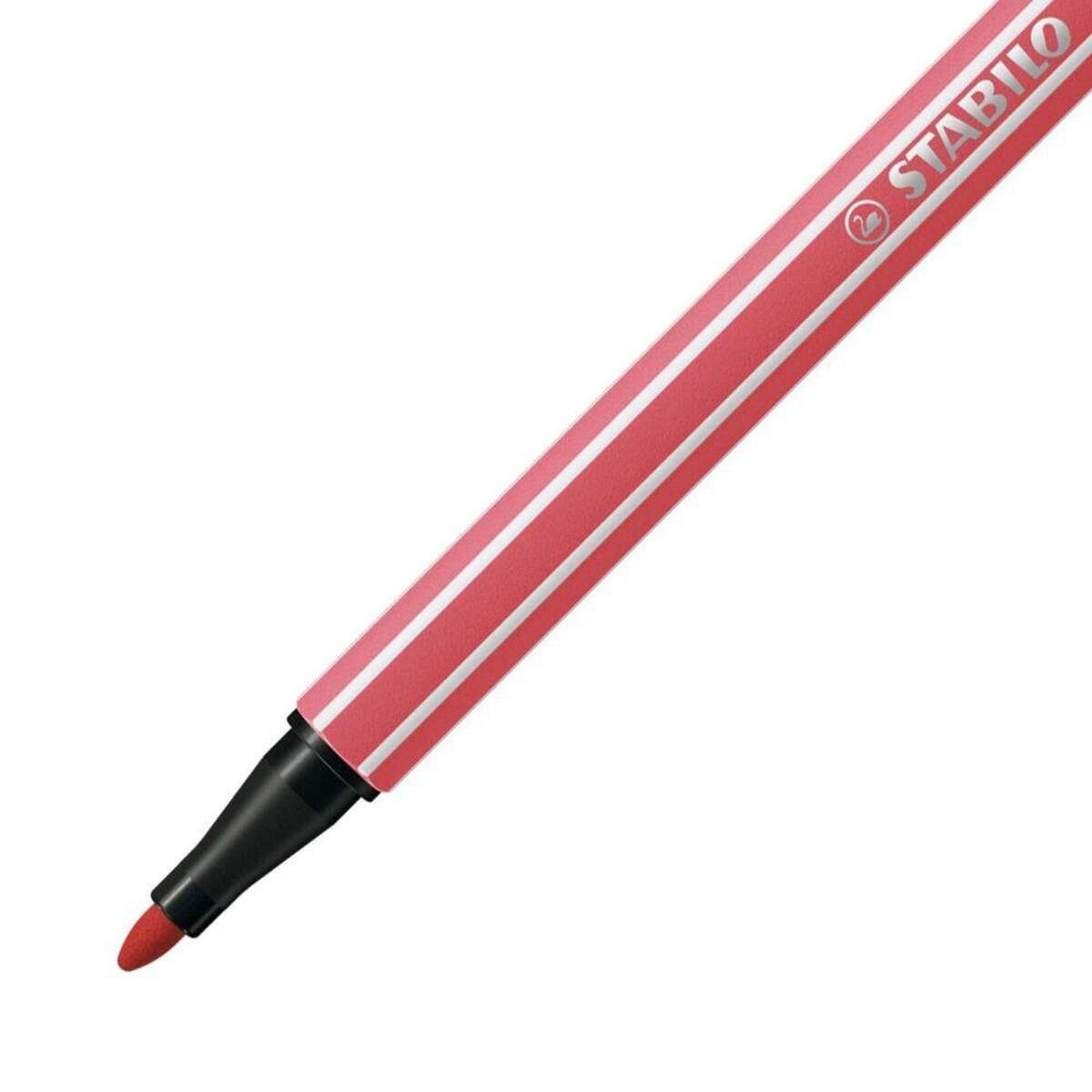 Thumbnail - STABILO Filzstift Premium-Filzstift - STABILO Pen 68 - Einzelstift - rostrot