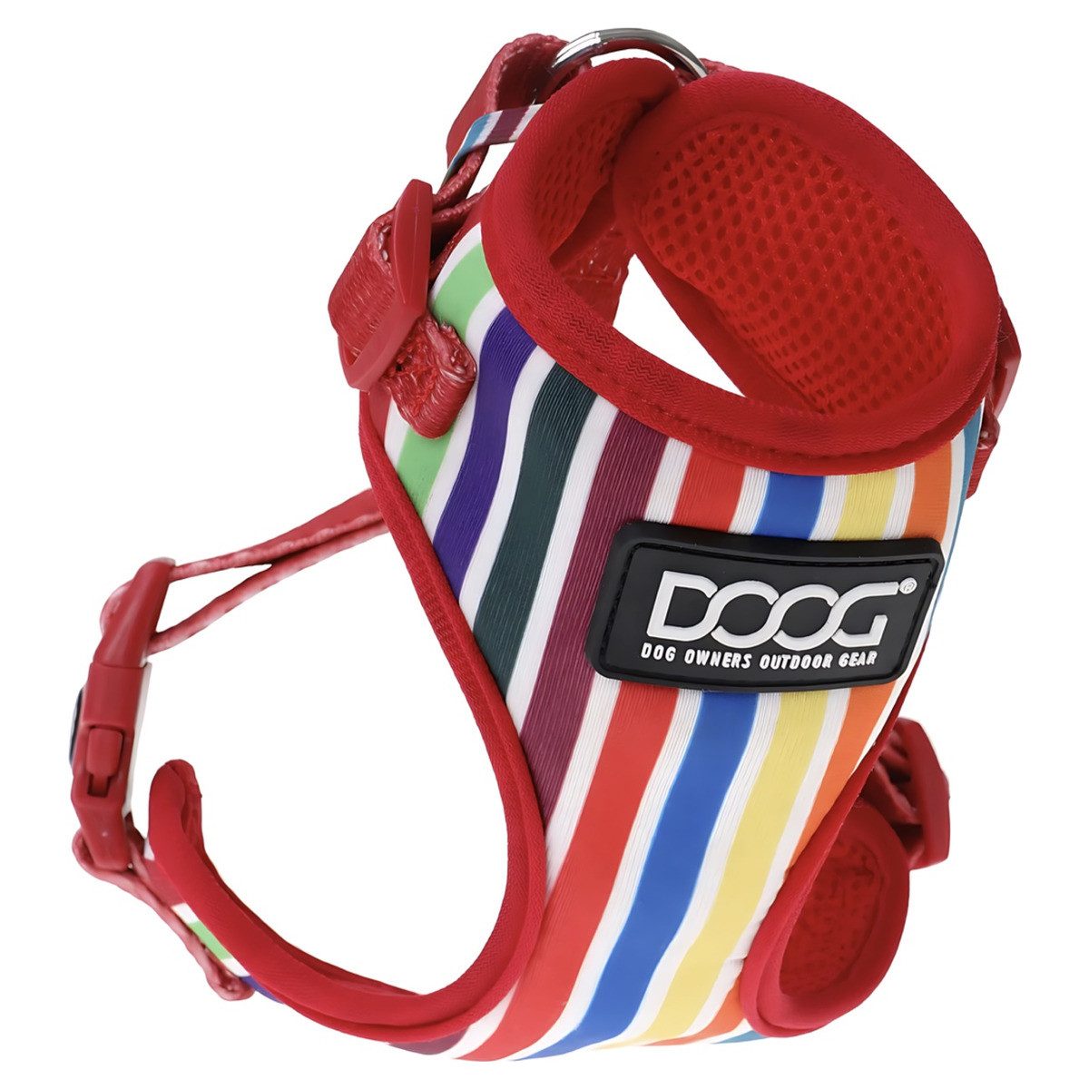 DOOG Hunde-Geschirr Neopren Geschirr Scooby multi-color stripped