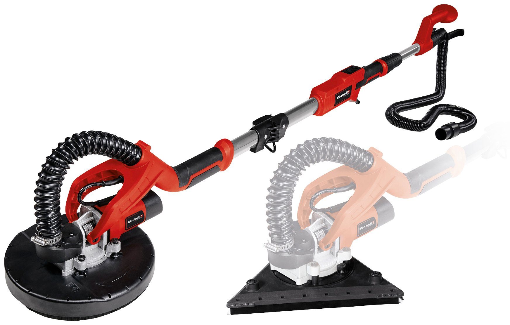 Einhell Trockenbauschleifer TE-DW 225 X, max. 1800 U/min, inkl. Koffer für universelle Aufbewahrung von Werkzeug und Zubehör