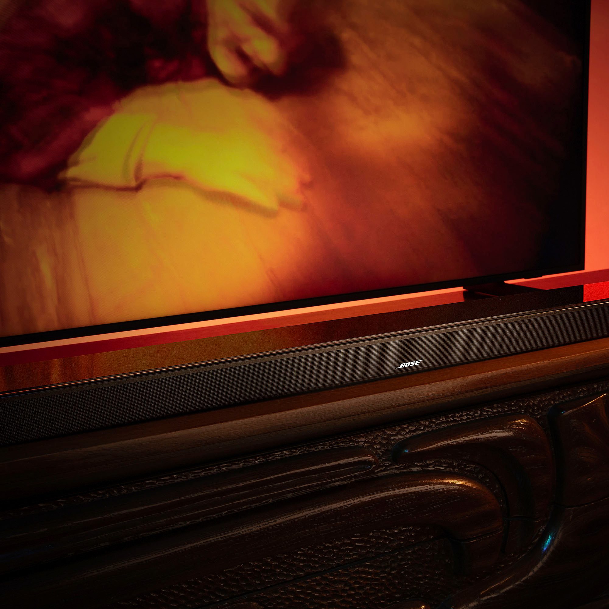 Bose Smart Ultra Soundbar mit Dolby Atmos Soundbar 5.1 (Bluetooth, Multiroom, WLAN, Multiroom, Immersive Sound, Alexa, AIRPLAY 2, Simple Sync)