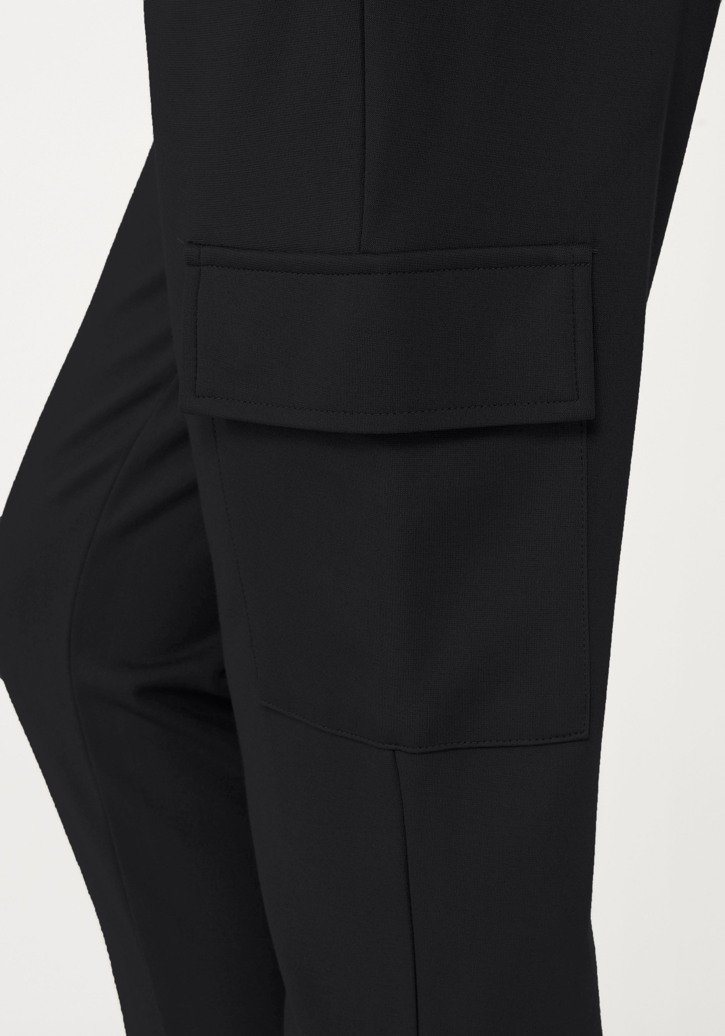 LASCANA Cargohose in weich fließendem Material, Loungewear