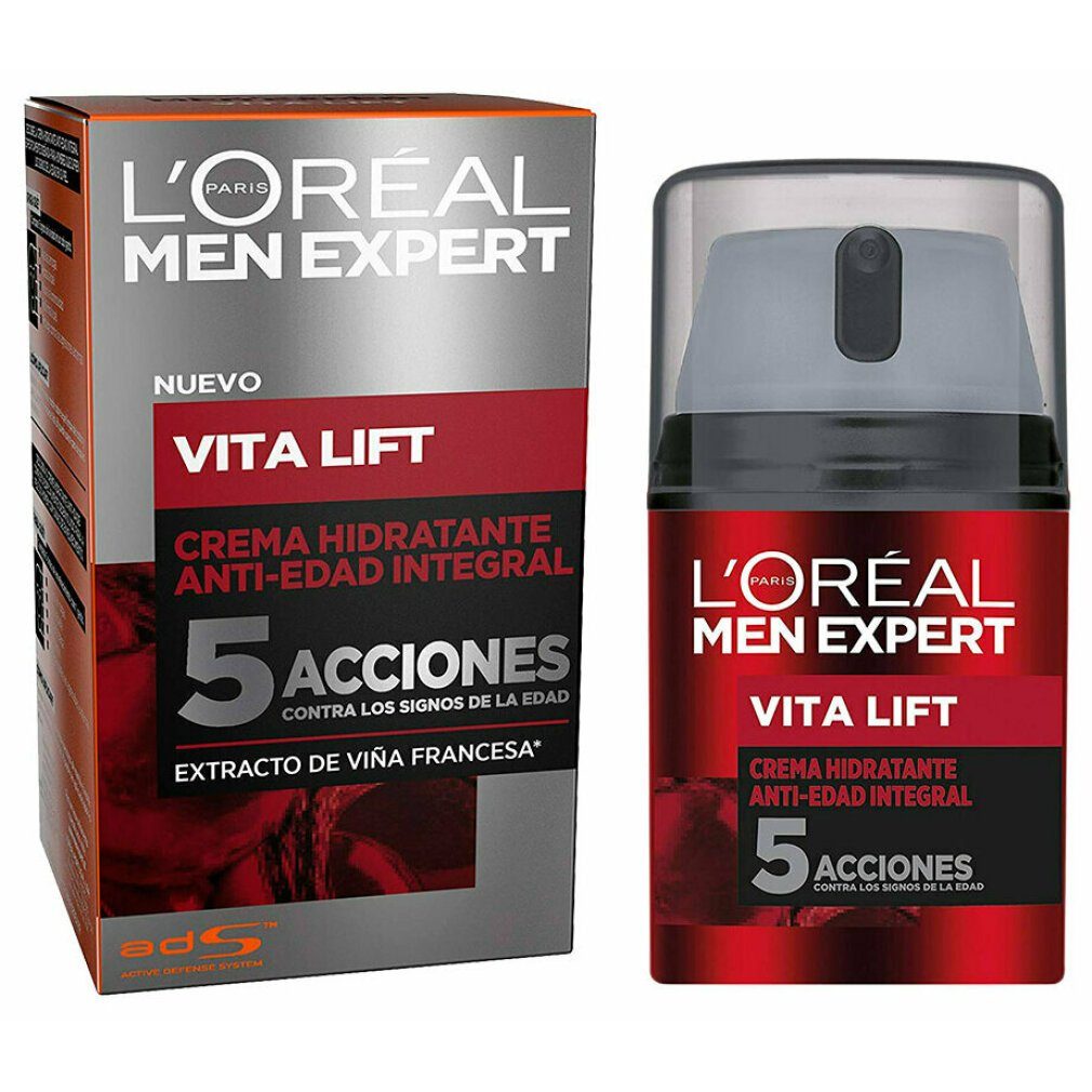 L  Men Anti-Aging-Creme PROFESSIONNEL Anti-Age-Gel Lift 50 L'ORÉAL Oreal ml 5 Expert Vita PARIS