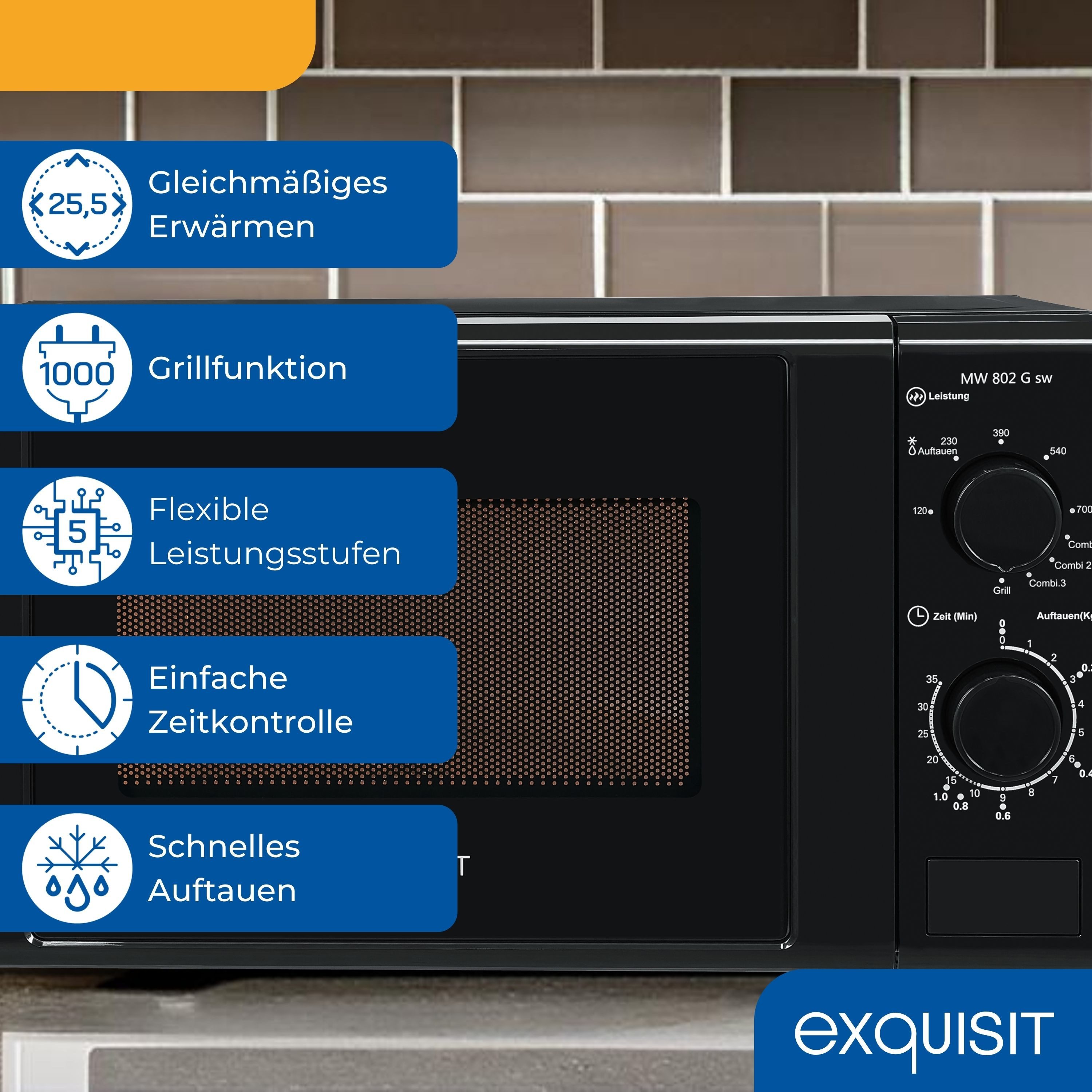 Exquisit MW 802 - Bild 3
