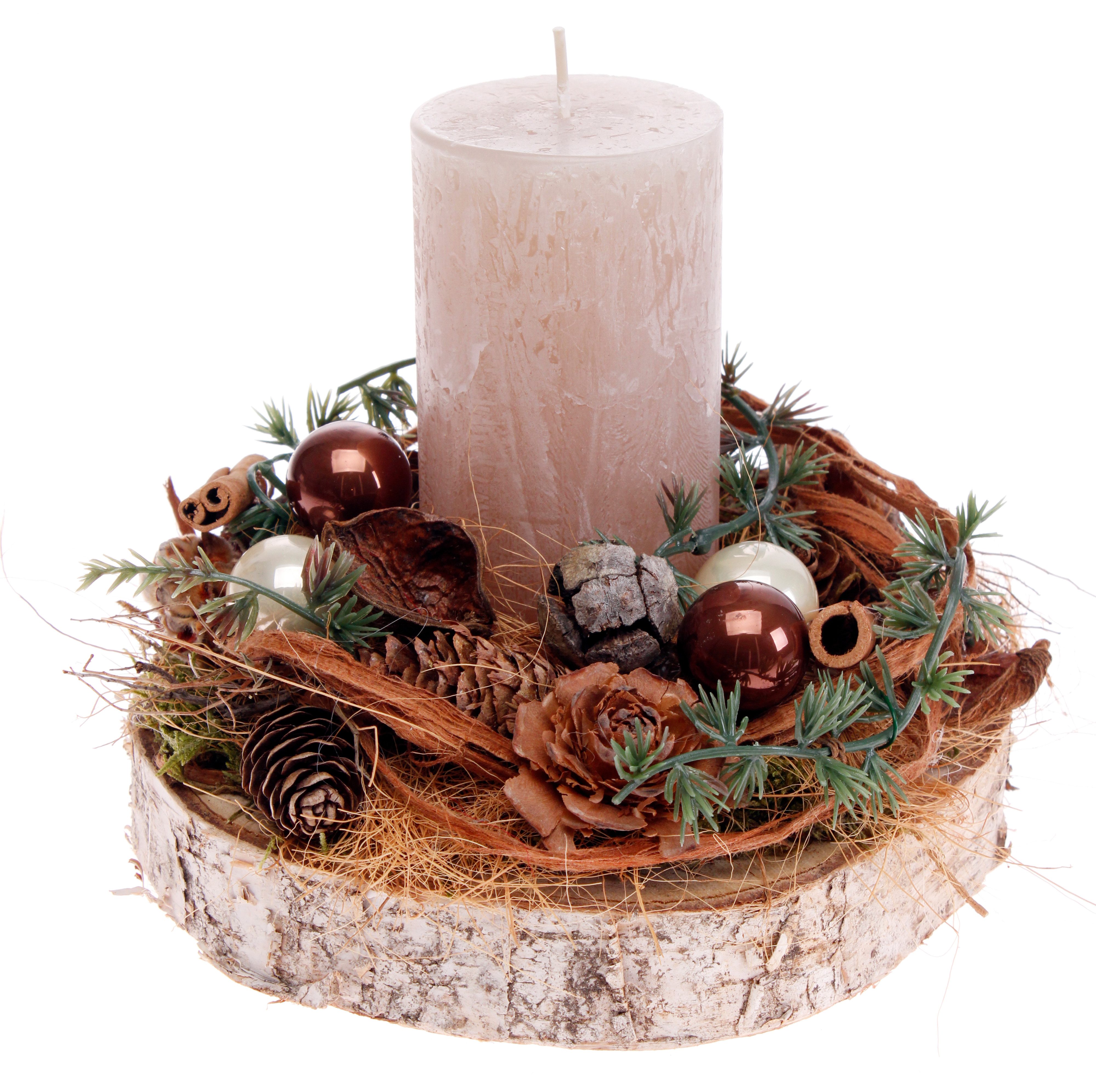 CreaFlor Home Dekokranz Adventsdeko, Handarbeit, Natur, günstig online kaufen