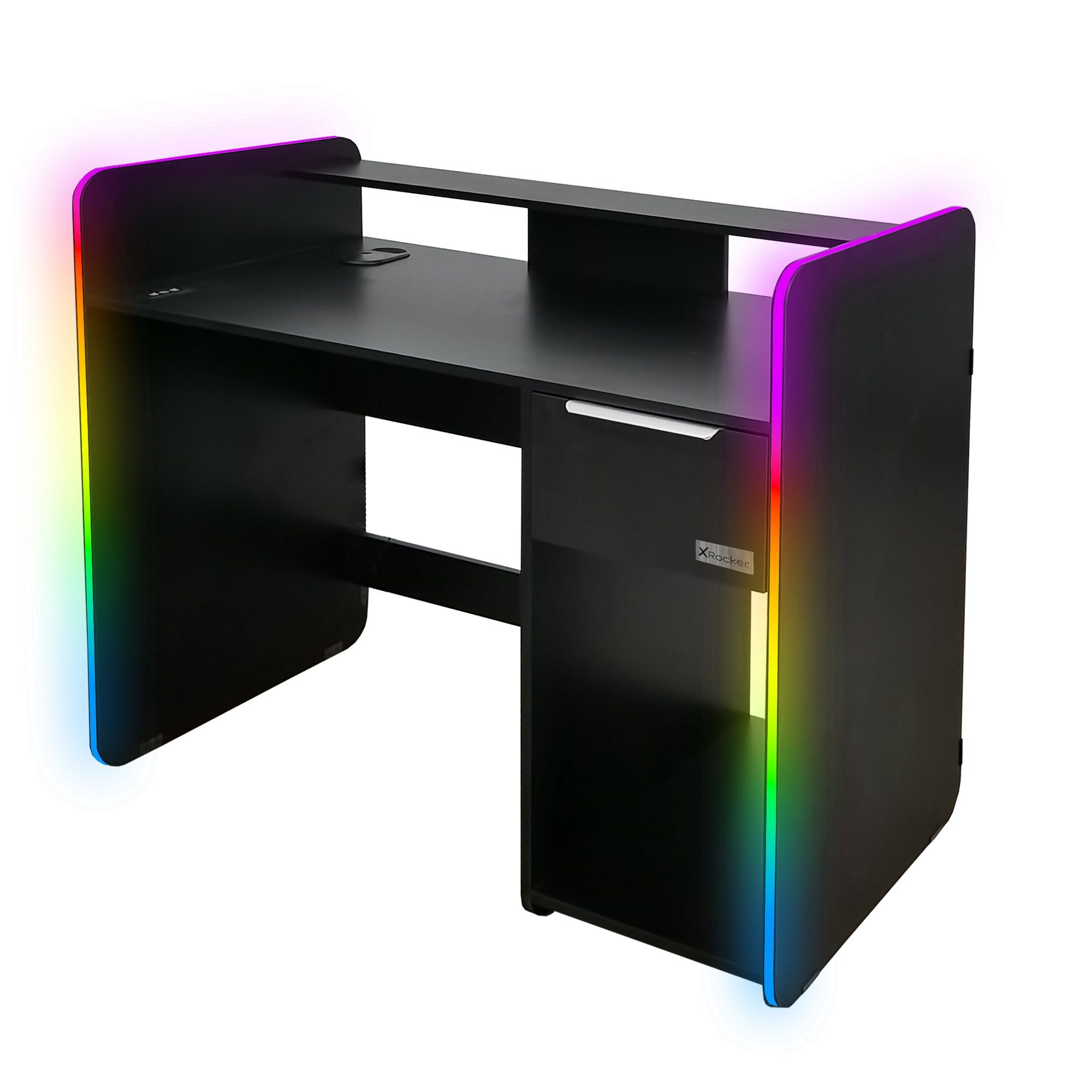 X Rocker Gamingtisch Electra Gaming Schreibtisch mit RGB-Beleuchtung & Wire günstig online kaufen