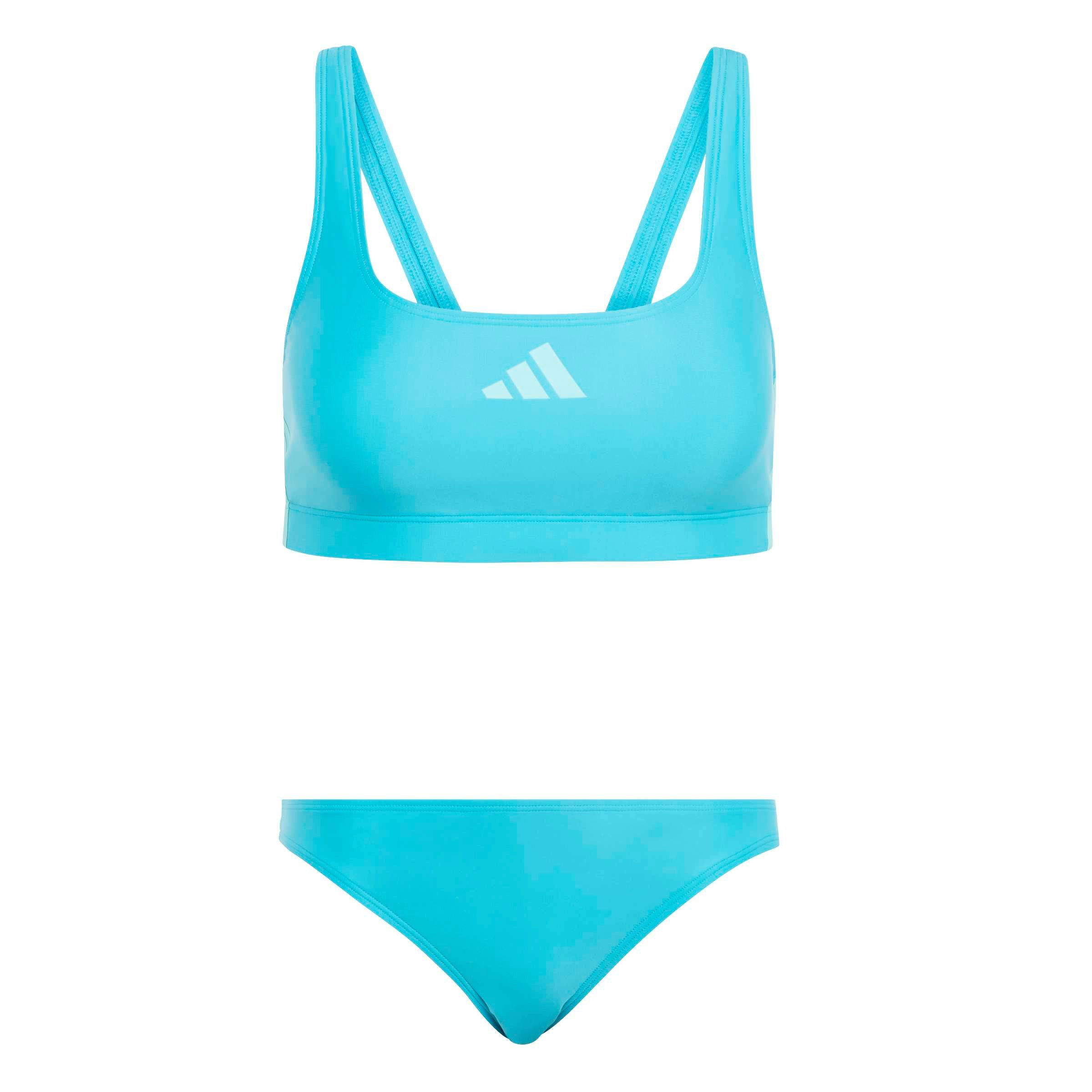 Triangel-Bikini BLD Damen Bikini V-Back hellblau