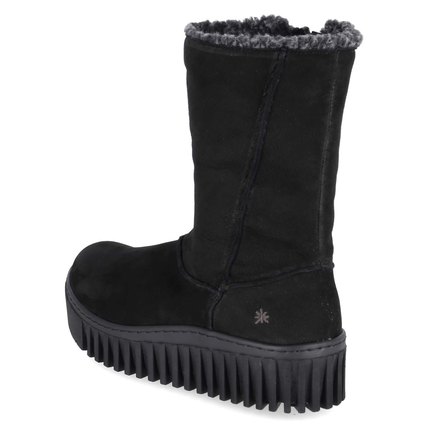 Art Art 1511 Nobuck Black Damen Rauleder black Winterstiefel