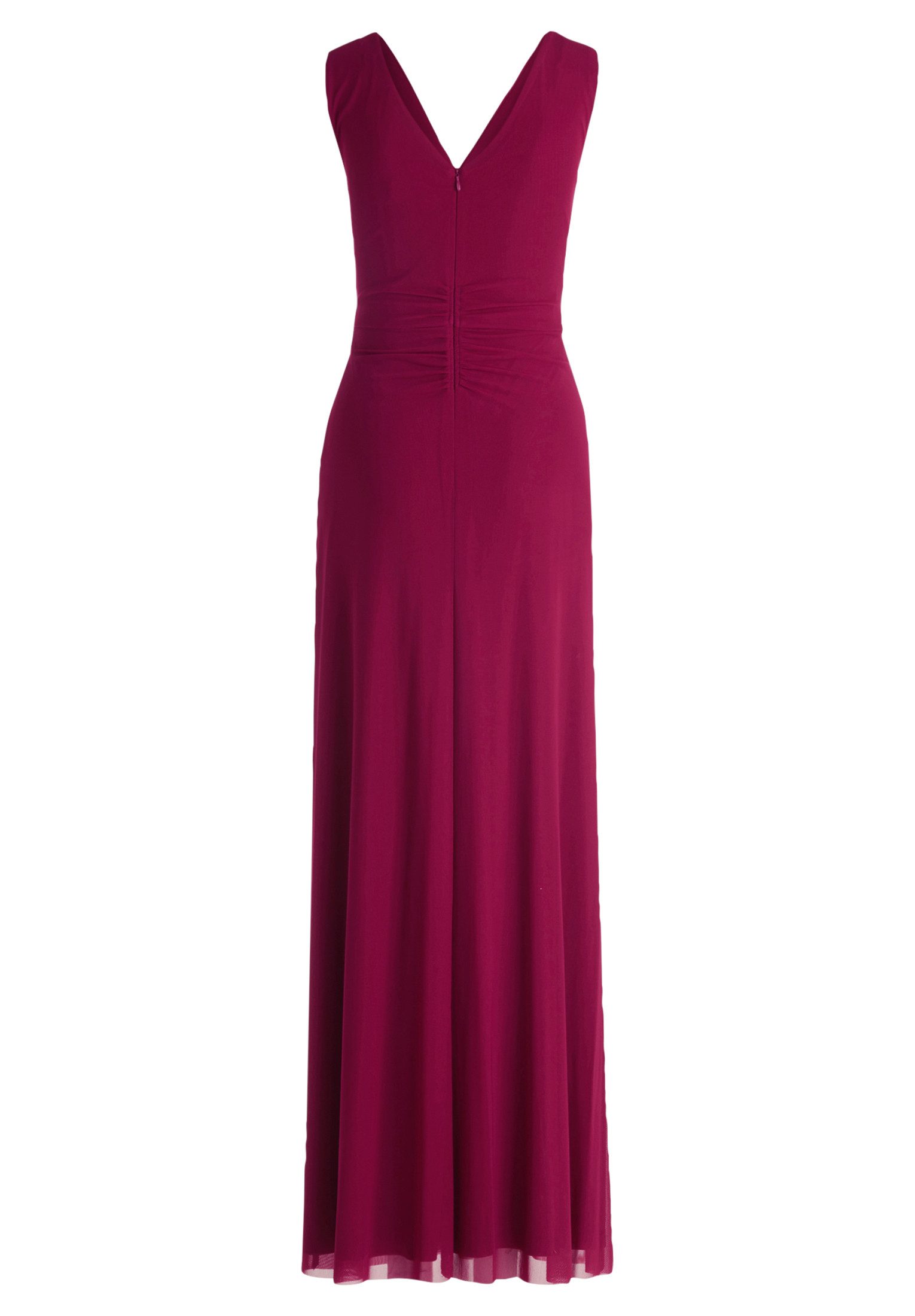 Vera Mont Abendkleid Damen mit V-Ausschnitt Falten