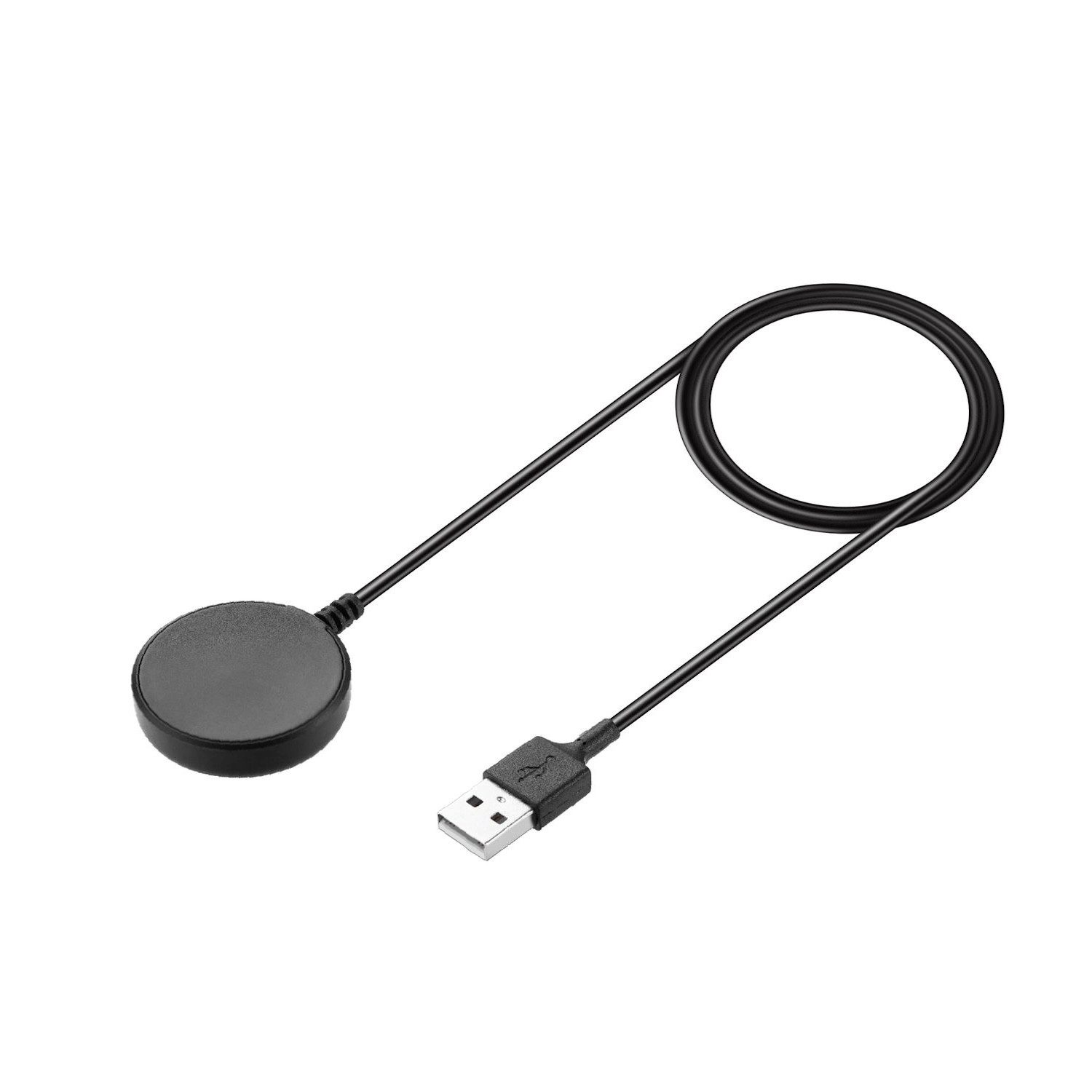 Wigento Für Samsung Galaxy Watch FE / 4 / 4 Classic Wireless Charger Induktiv Stromadapter – Bild 4 von 5